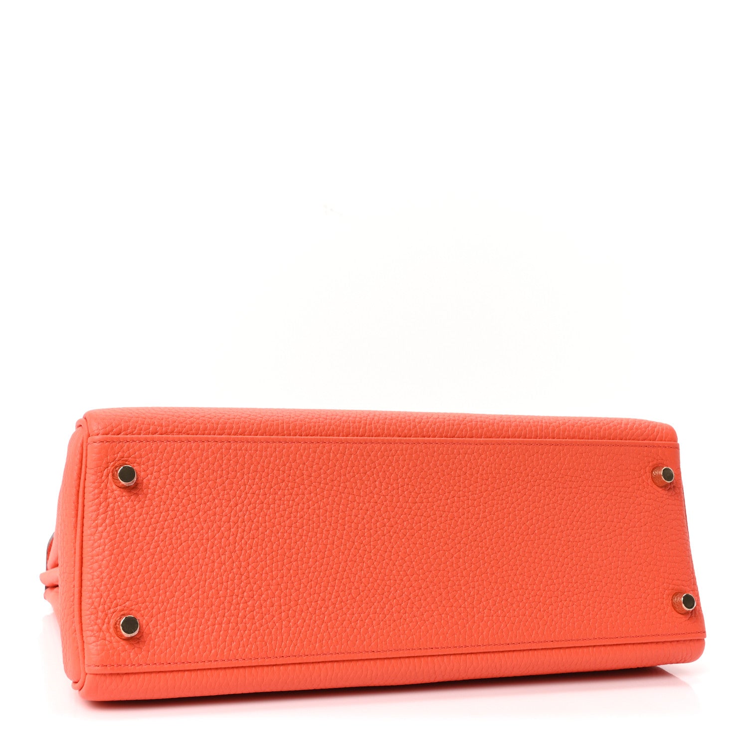 Togo Kelly Retourne 32 Orange Poppy — view 4