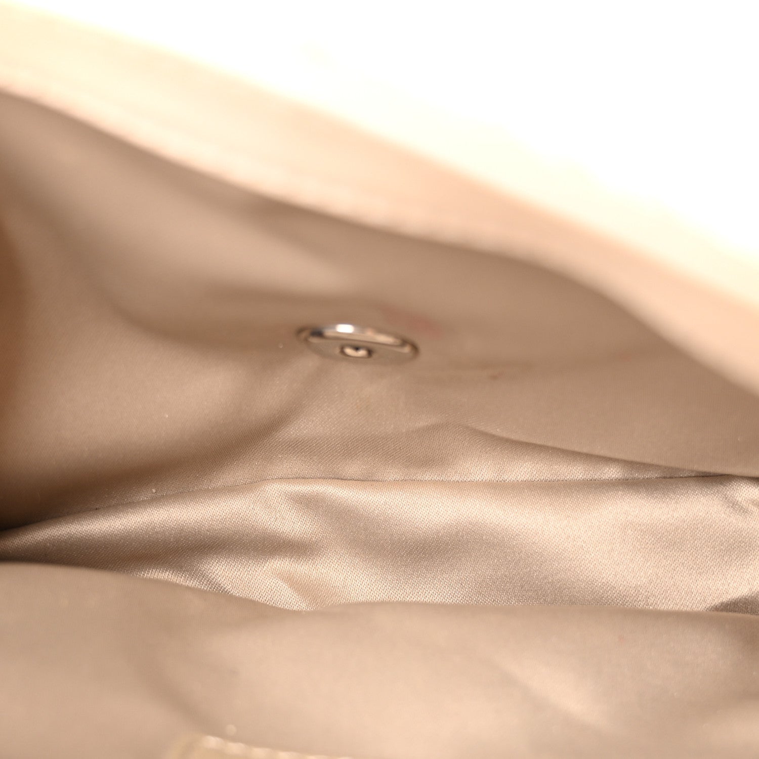 Sequin Paillette Small Flap Beige — view 5