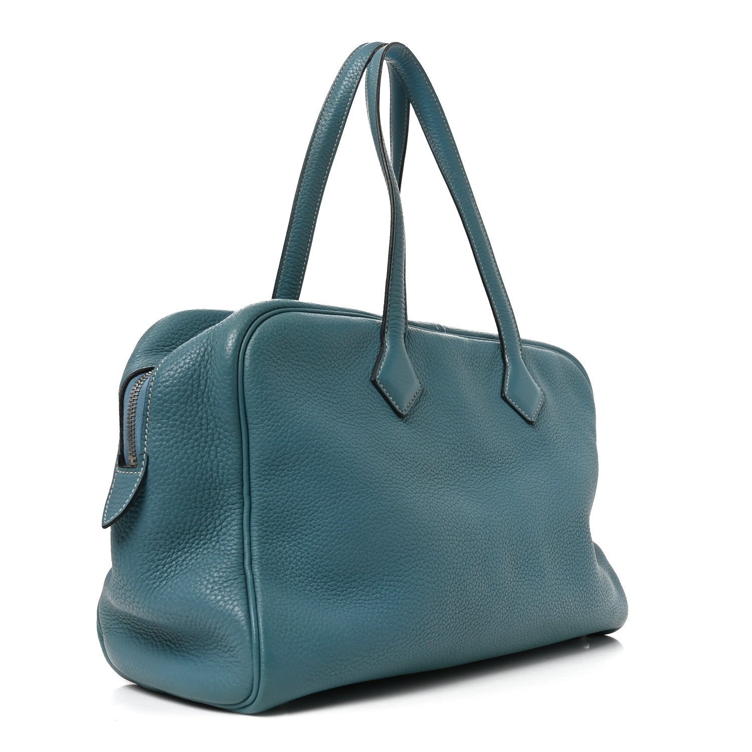 Taurillon Clemence Victoria II 35 Blue Jean — view 3