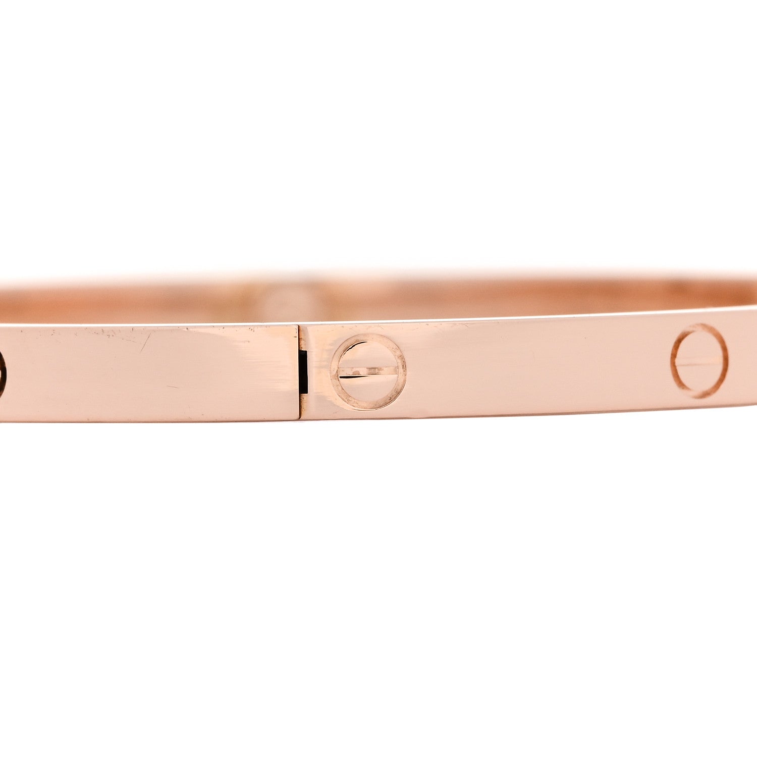 18K Pink Gold Small LOVE Bracelet 17 — view 4