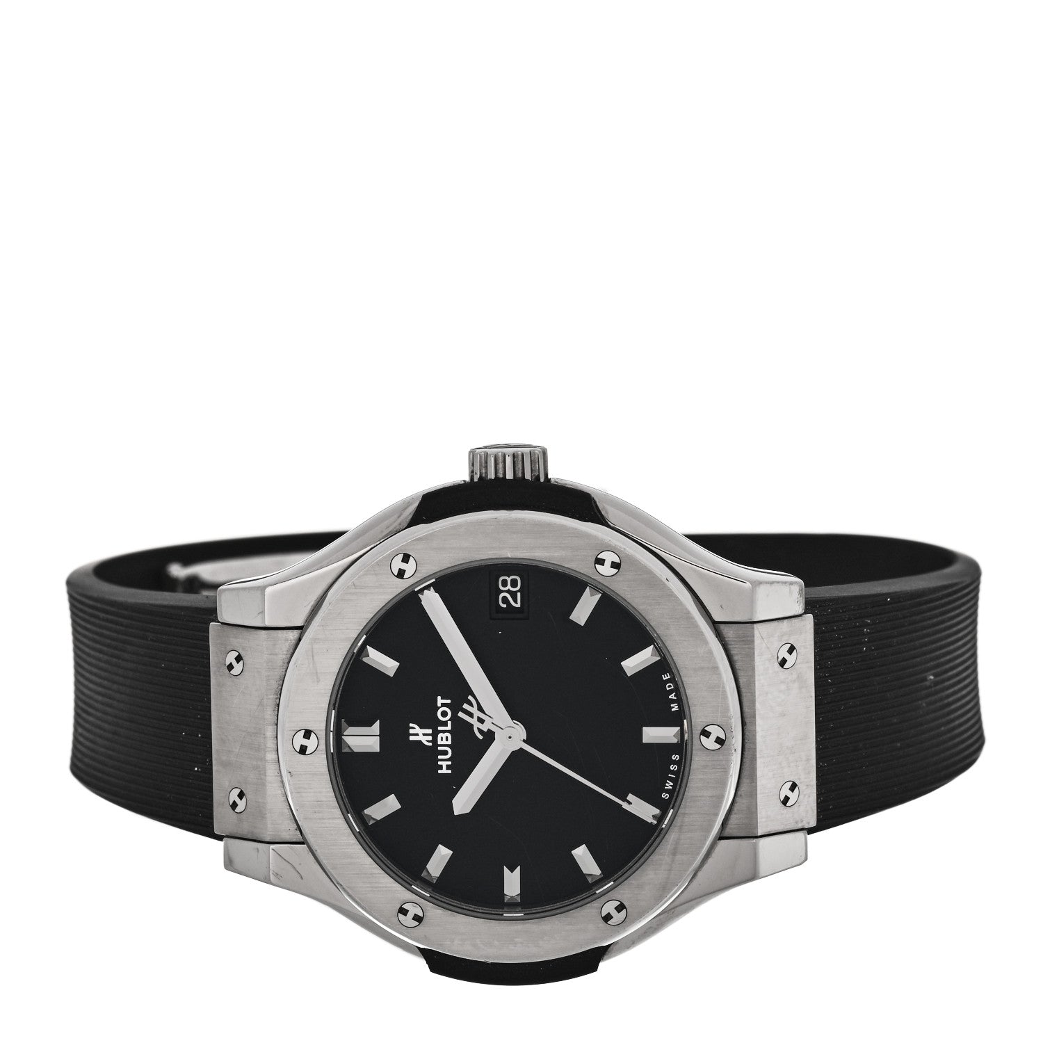 Titanium Rubber 33mm Classic Fusion Quartz Watch Black 581.NX.1171.RX — view 2