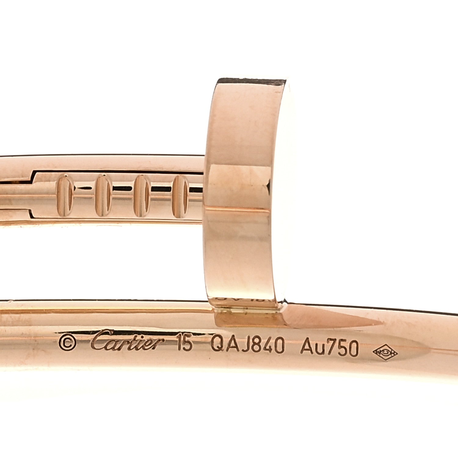 18K Pink Gold Juste Un Clou Bracelet 15 — view 4
