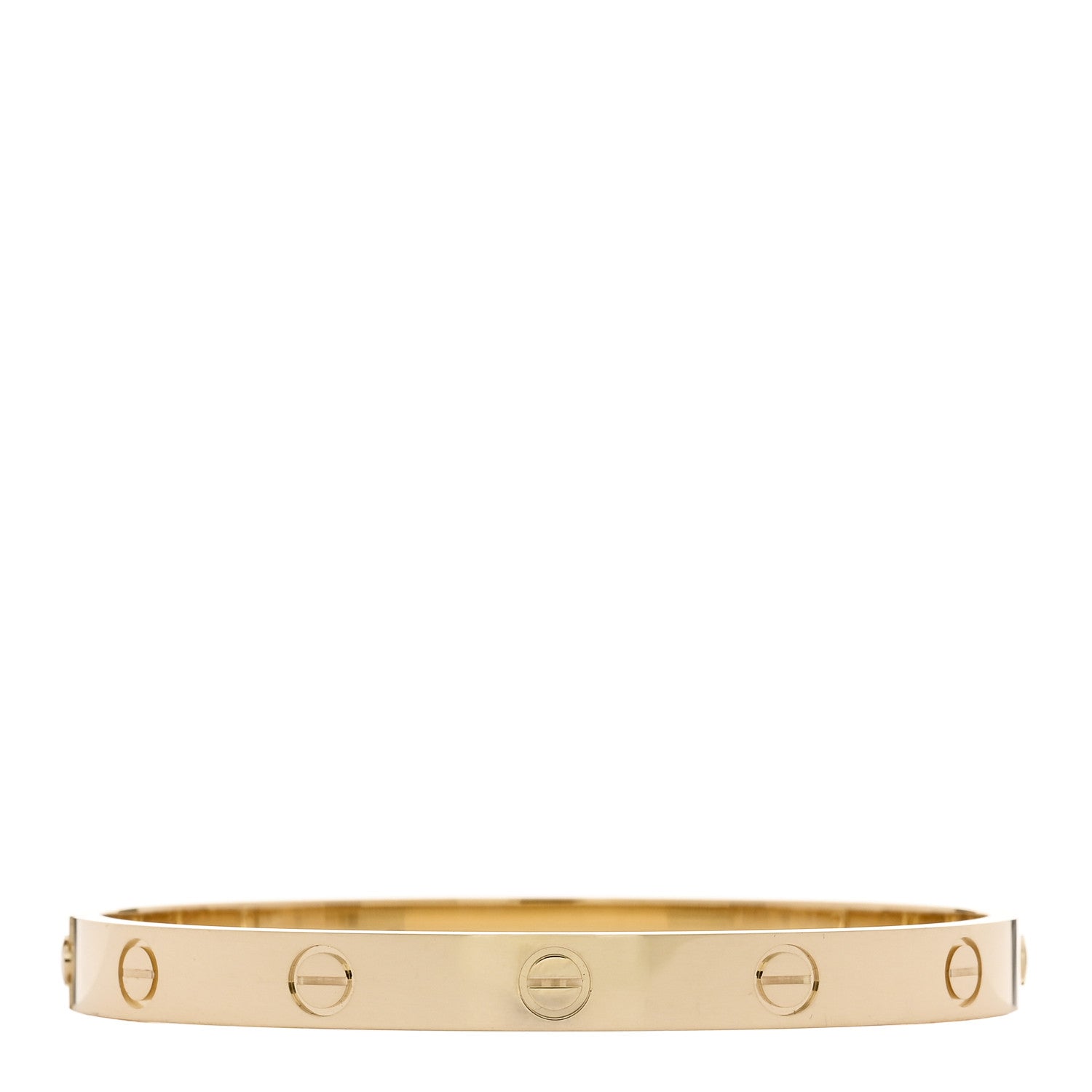 18K Yellow Gold LOVE Bracelet 17