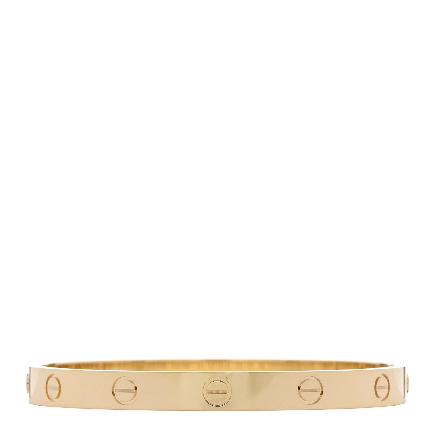 18K Yellow Gold LOVE Bracelet 17 — view 2