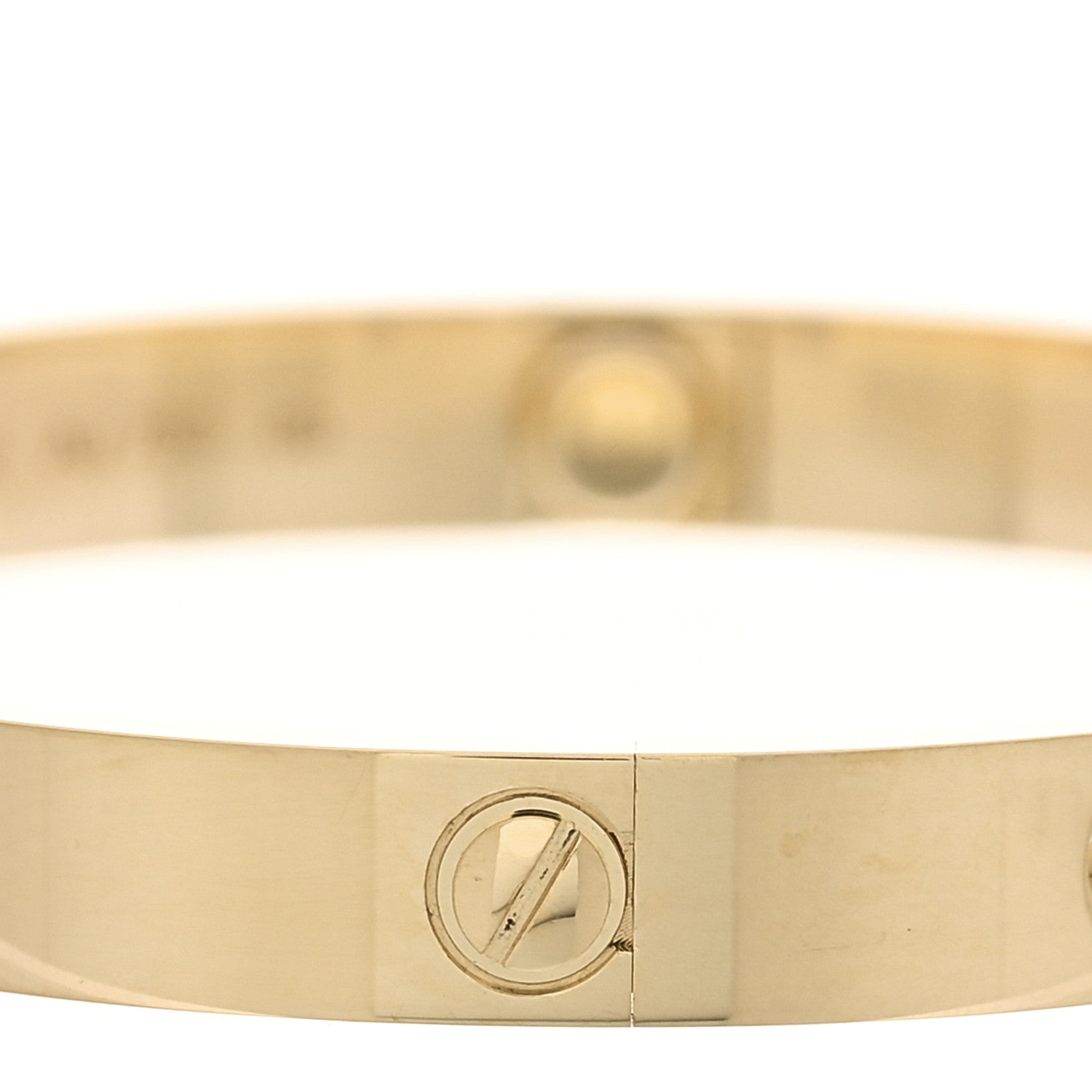 18K Yellow Gold LOVE Bracelet 17 — view 4