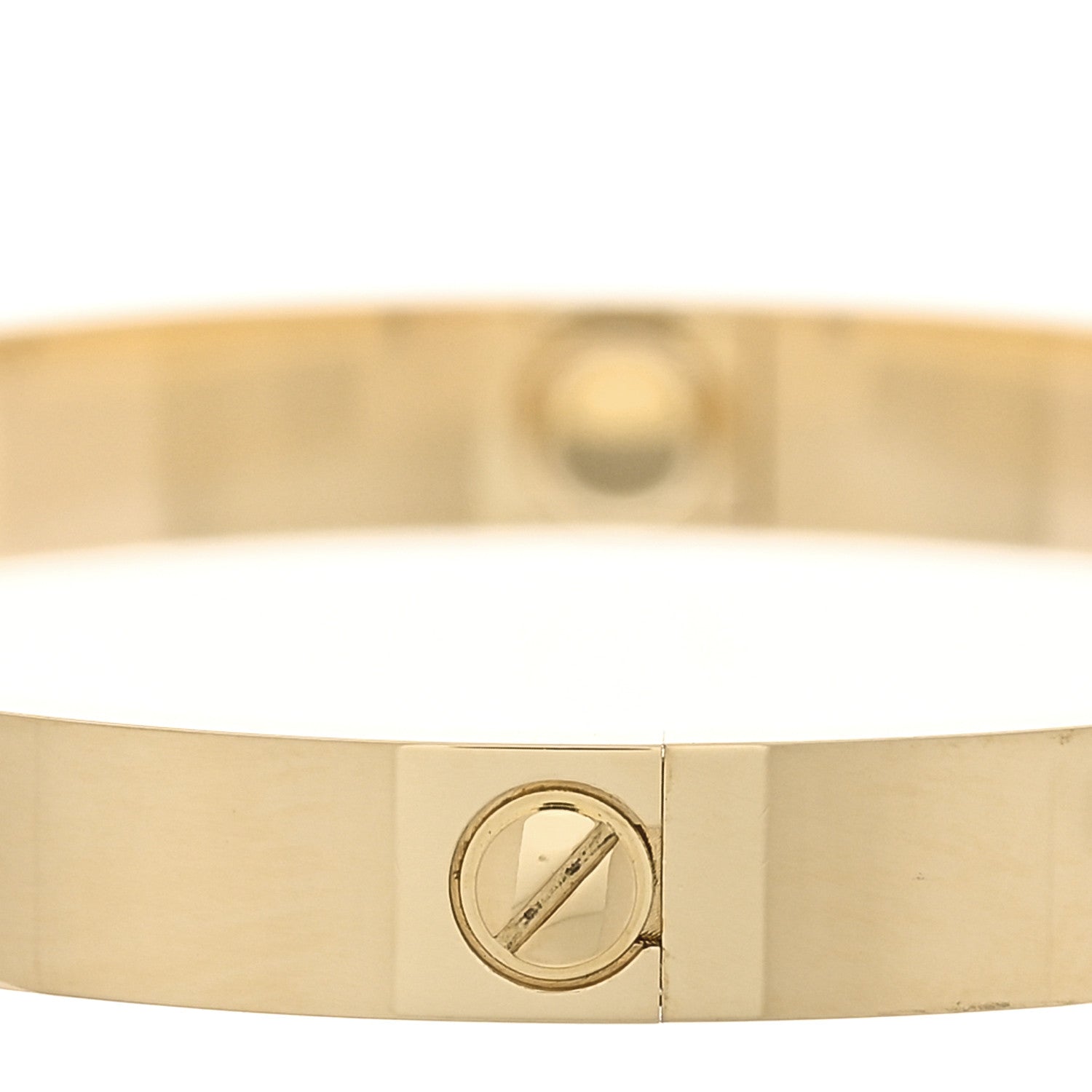 18K Yellow Gold LOVE Bracelet 17 — view 5
