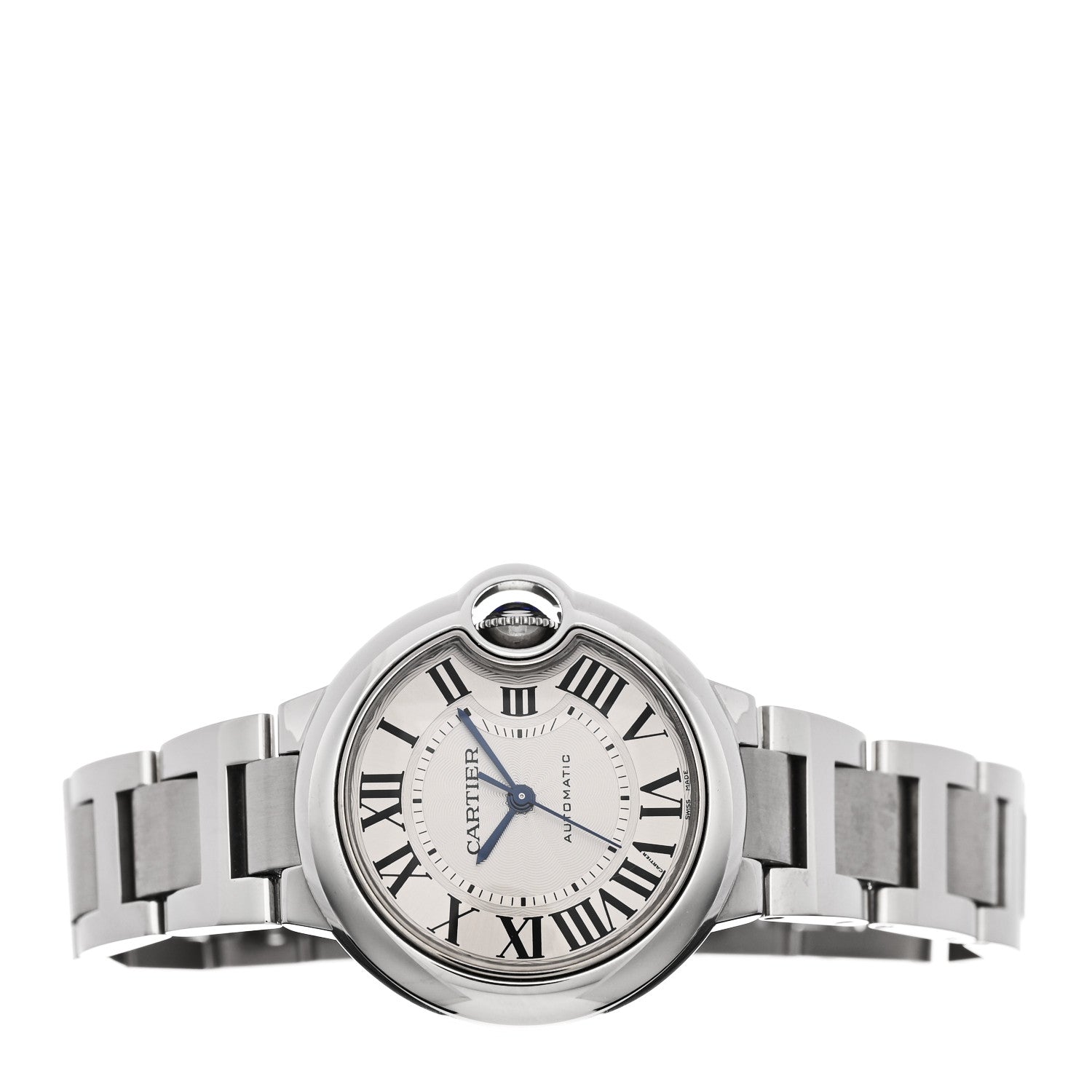 Stainless Steel 33mm Ballon Bleu De Cartier Automatic Watch — view 2