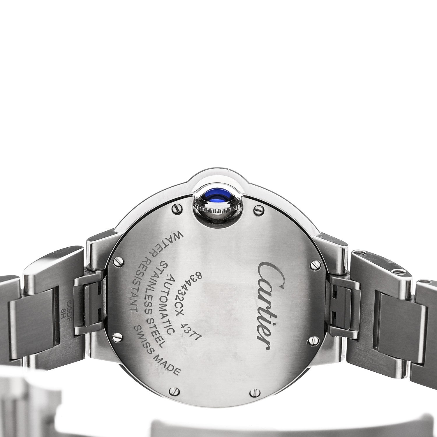Stainless Steel 33mm Ballon Bleu De Cartier Automatic Watch — view 4