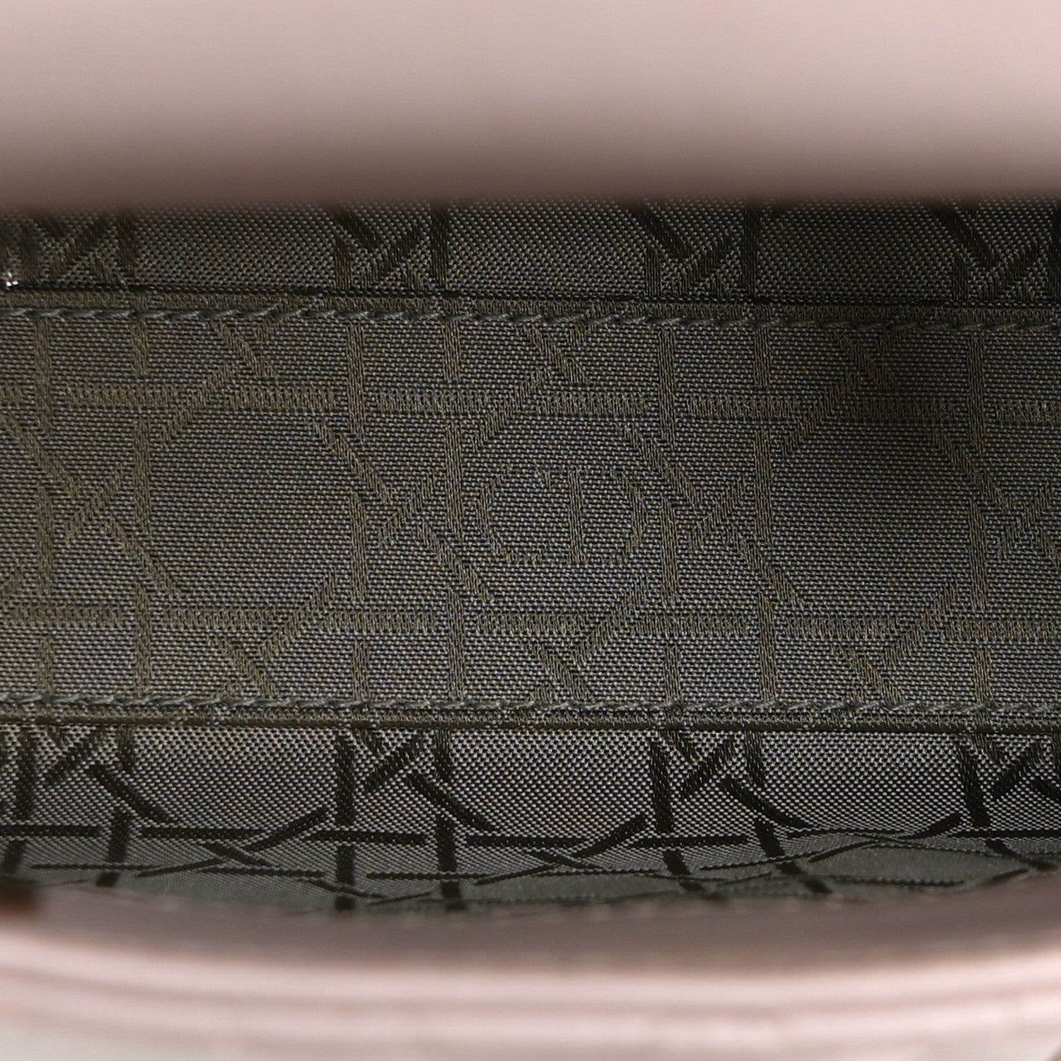 Metallic Lambskin Cannage Mini Lady Dior Lotus — view 5