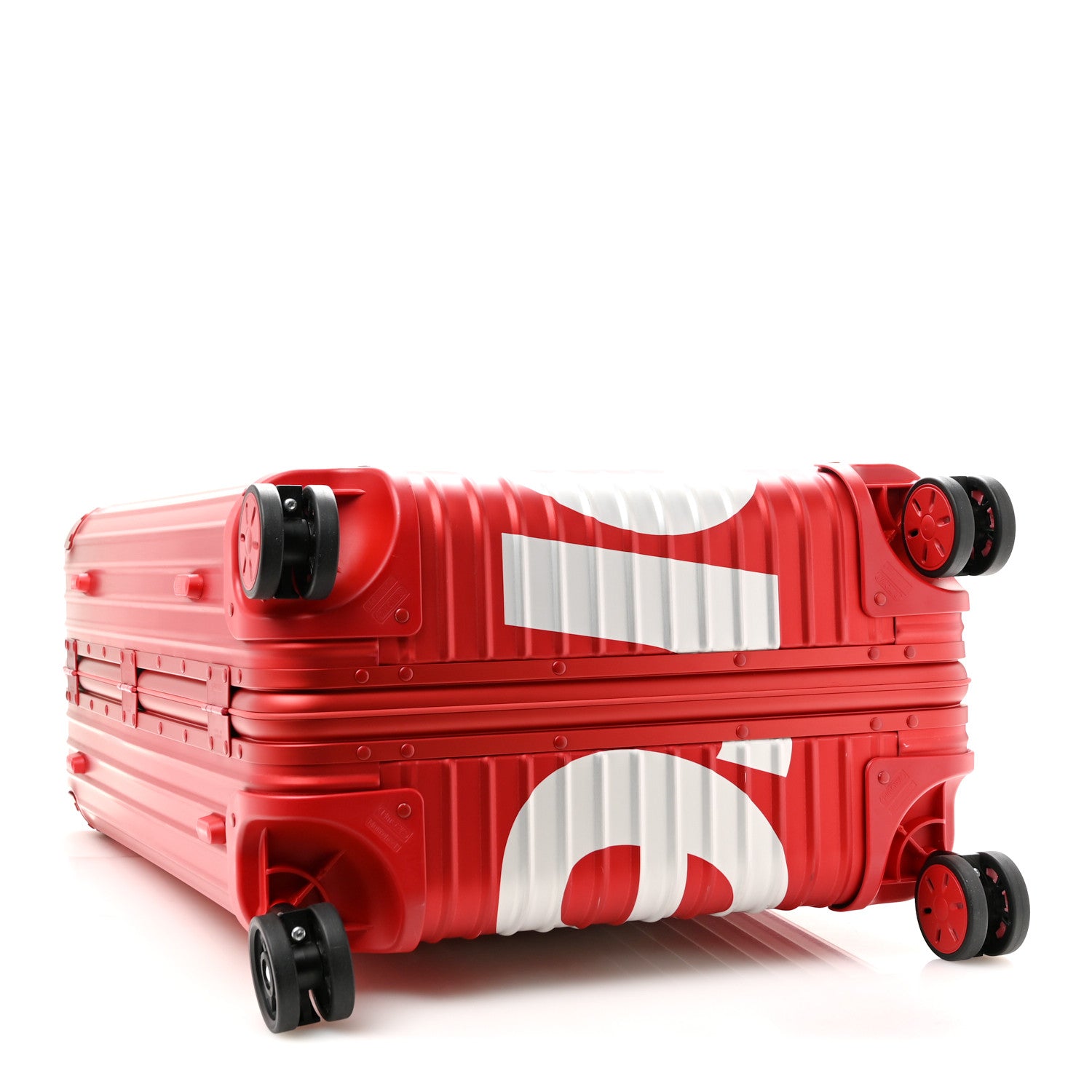 X SUPREME Matte Polycarbonate Topas Multiwheel 82L Red — view 3
