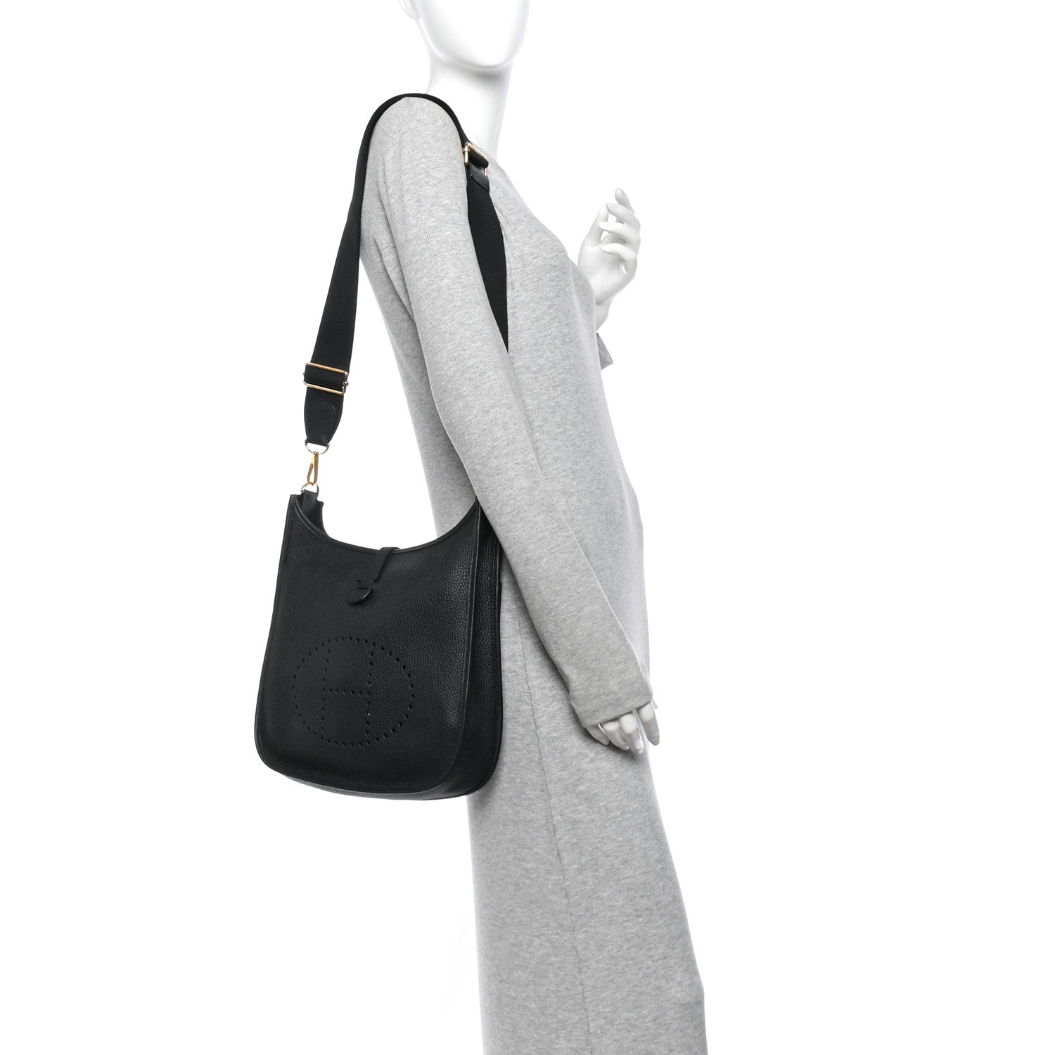 Taurillon Clemence Evelyne III PM Black — view 2