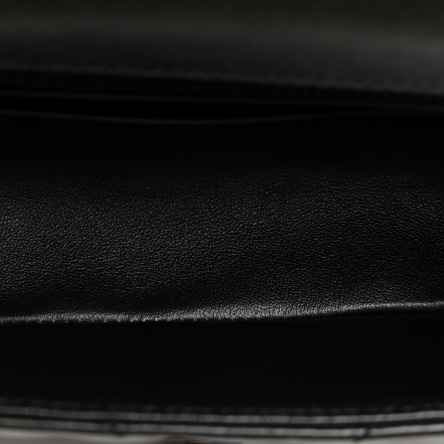 Aged Calfskin Chevron Quilted 2.55 Reissue Mini Flap So Black — view 5