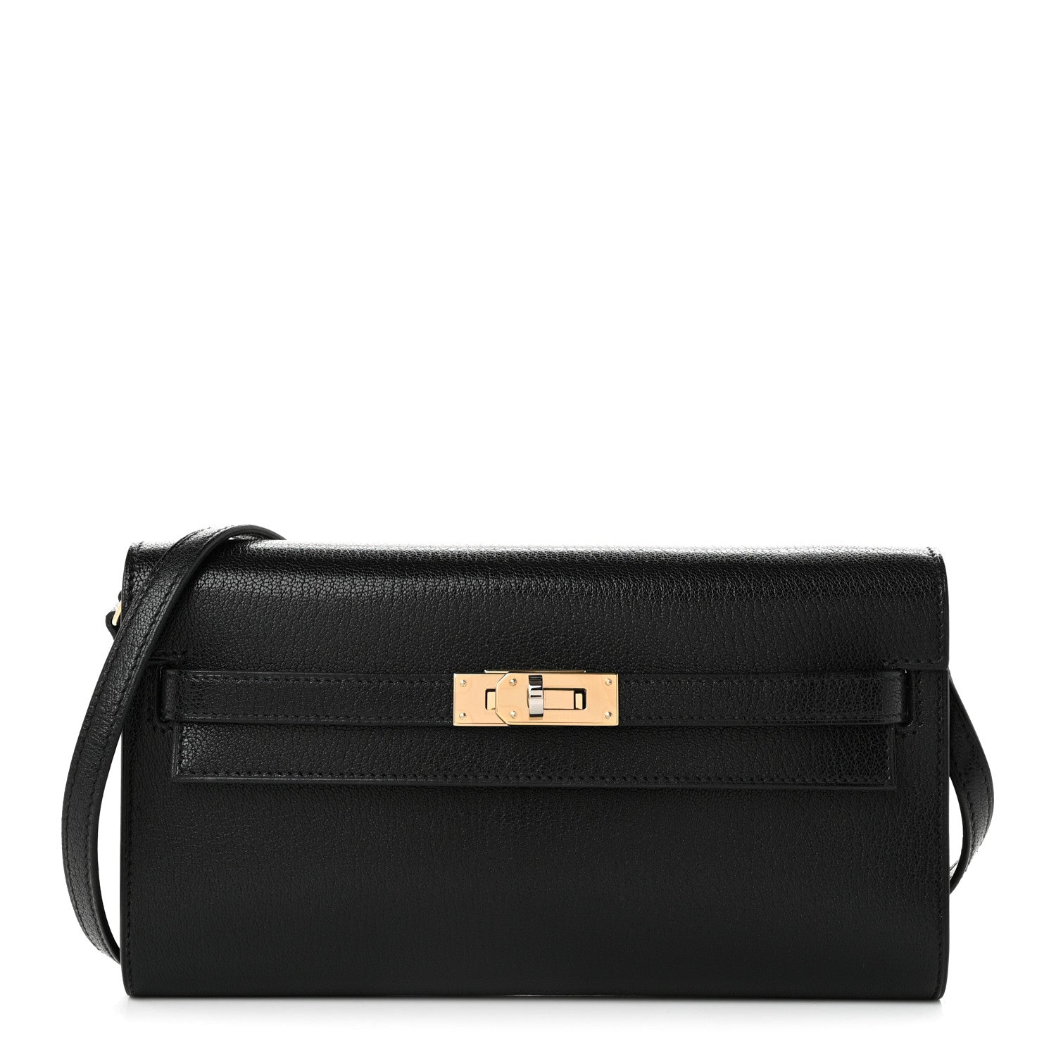 Chevre Chamkila Kelly Wallet To Go Black
