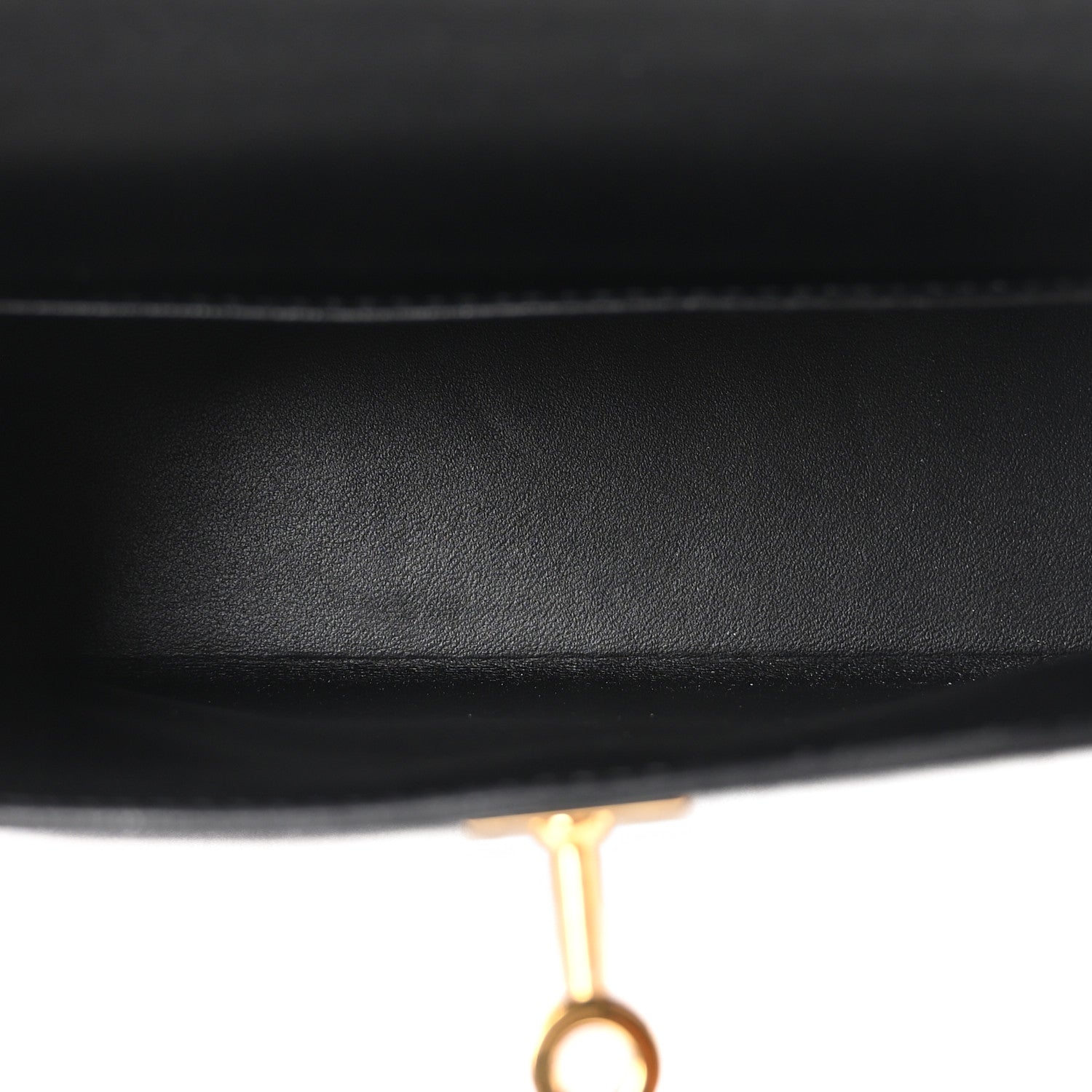 Chevre Chamkila Mini Kelly Sellier 20 Black — view 5