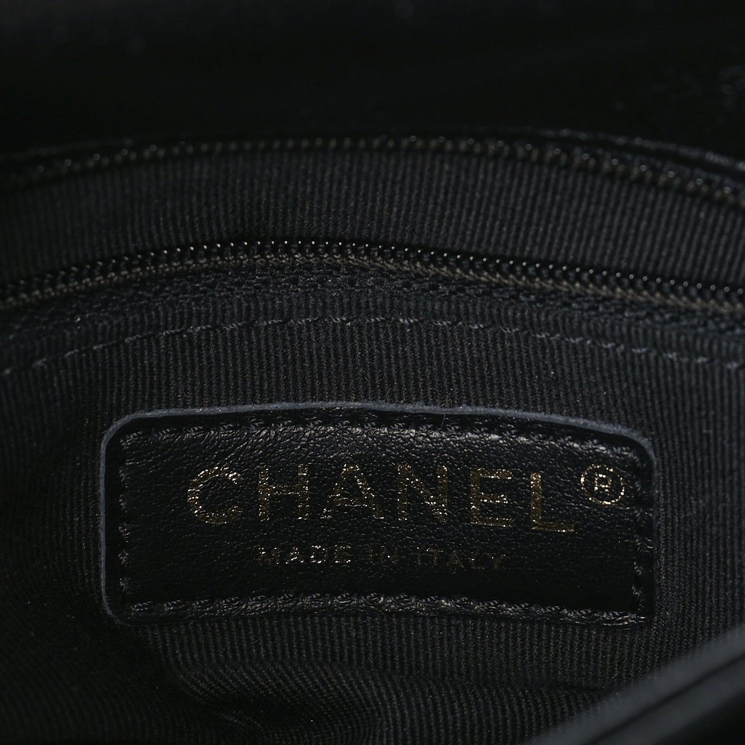 Lambskin Quilted Small Chain Top Handle Flap Black — view 5