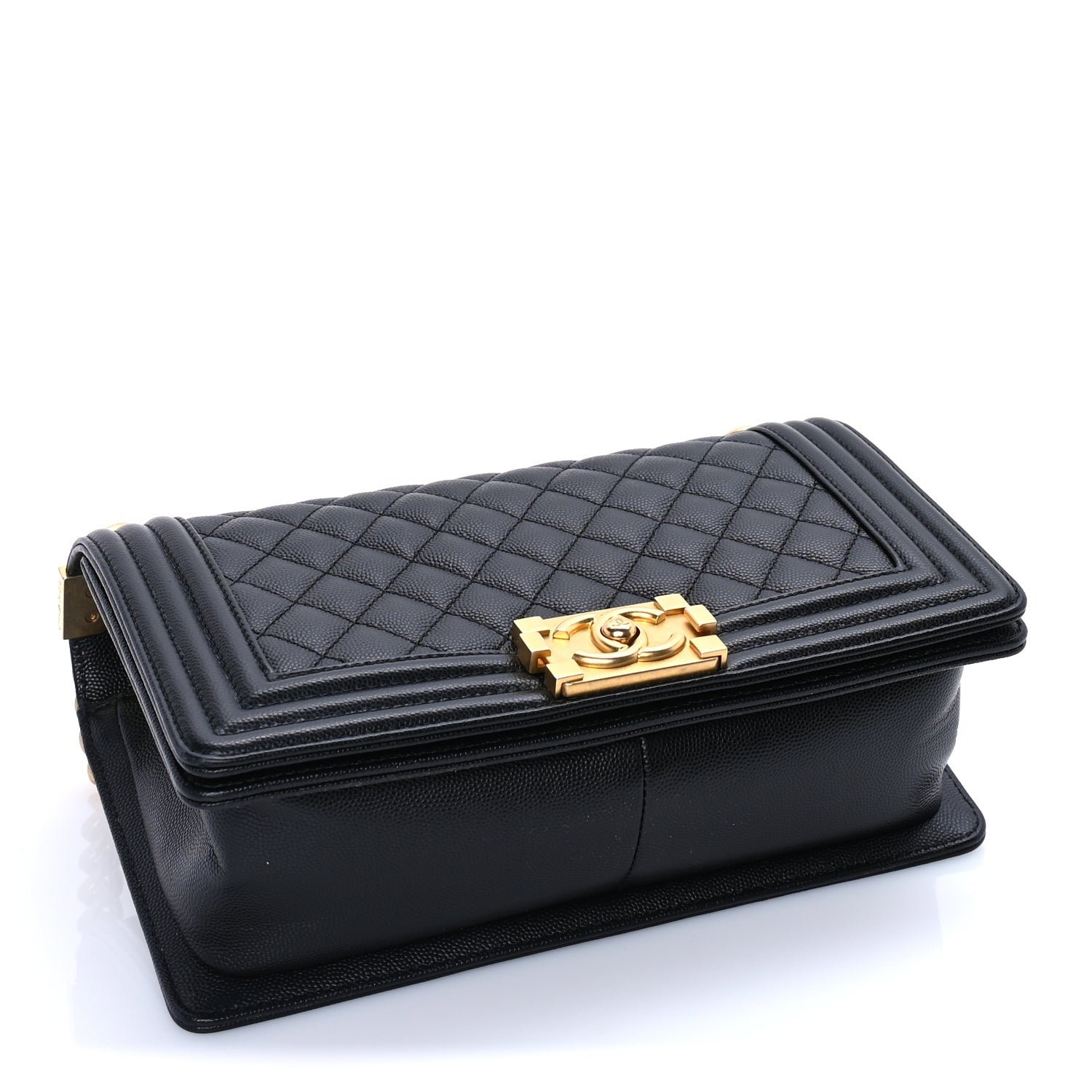 Caviair New Medium Boy Flap Bag Black — view 3