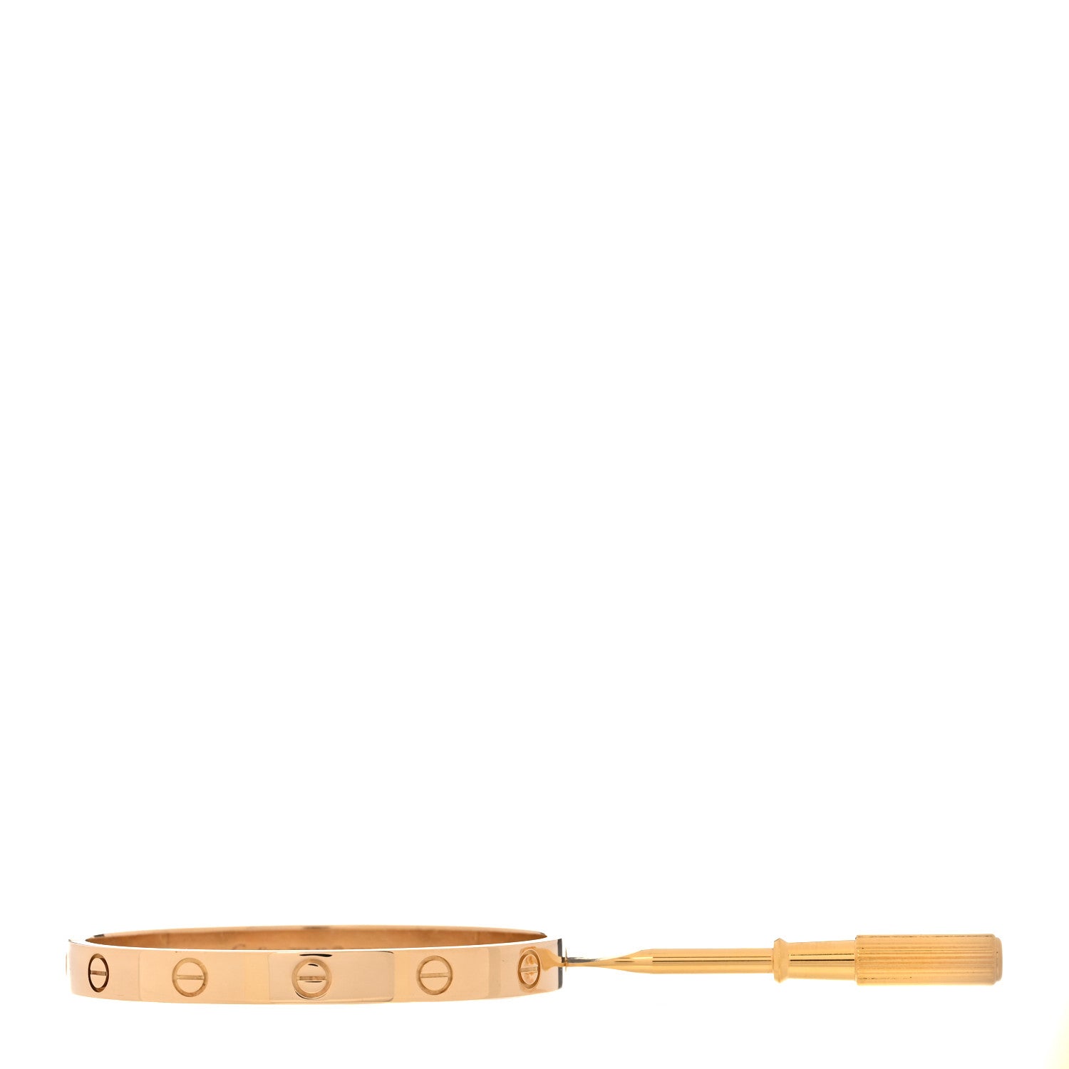 18K Yellow Gold LOVE Bracelet 16 — view 4