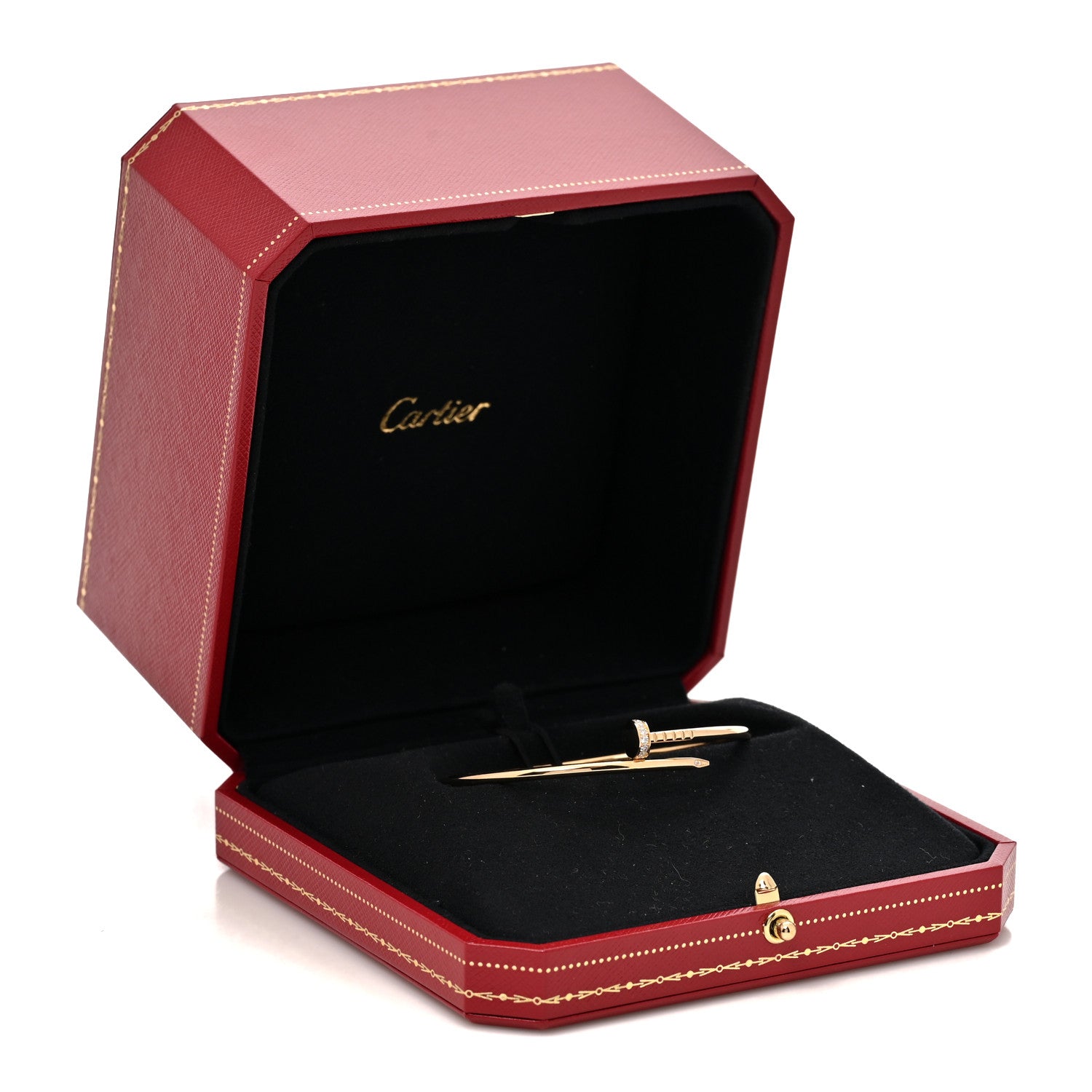 18K Yellow Gold Diamond Small Juste Un Clou Bracelet 17 — view 5
