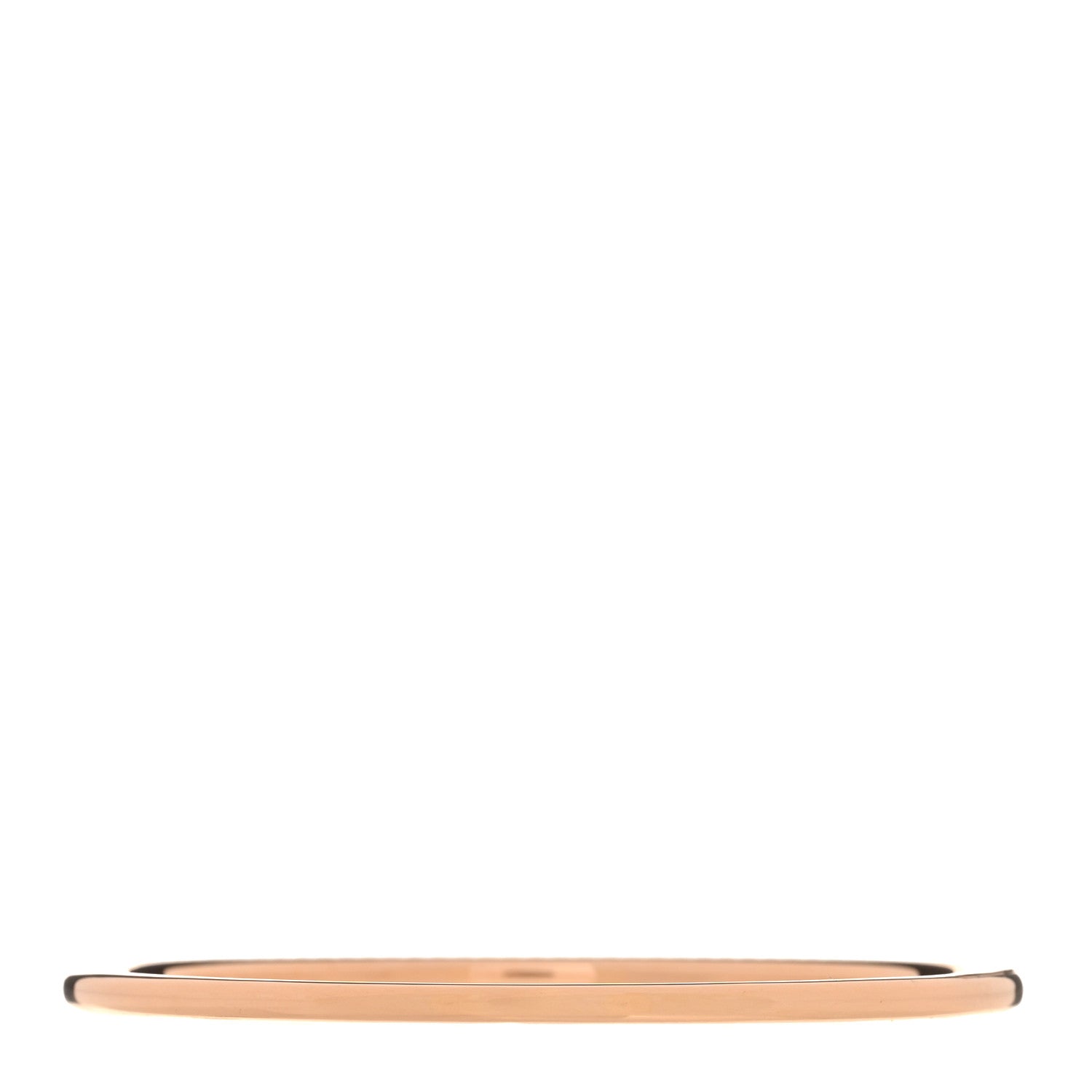 18K Pink Gold Diamond Etincelle de Cartier Bangle Bracelet 17 — view 2