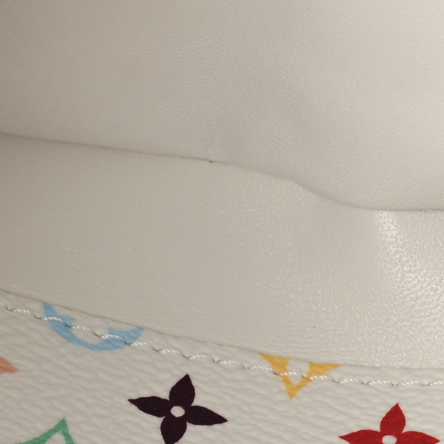 LV X TM Mink Ostrich Monogram Bum Bag White Multicolor — view 5