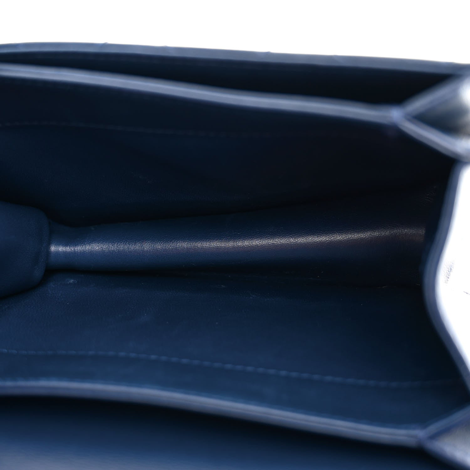 Calfskin Quilted Small Coco Lady Flap Navy — view 5