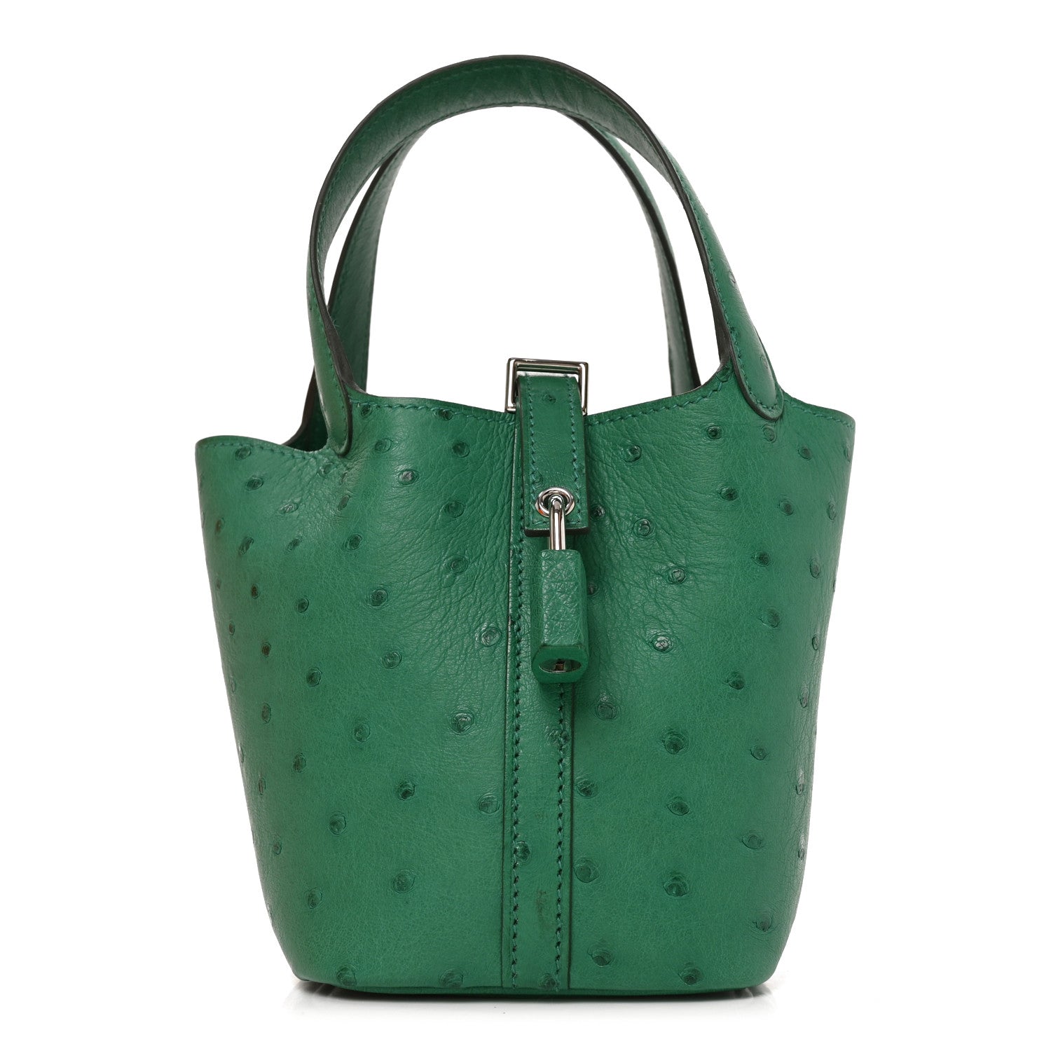 Ostrich Micro Picotin Lock Vert Vertigo