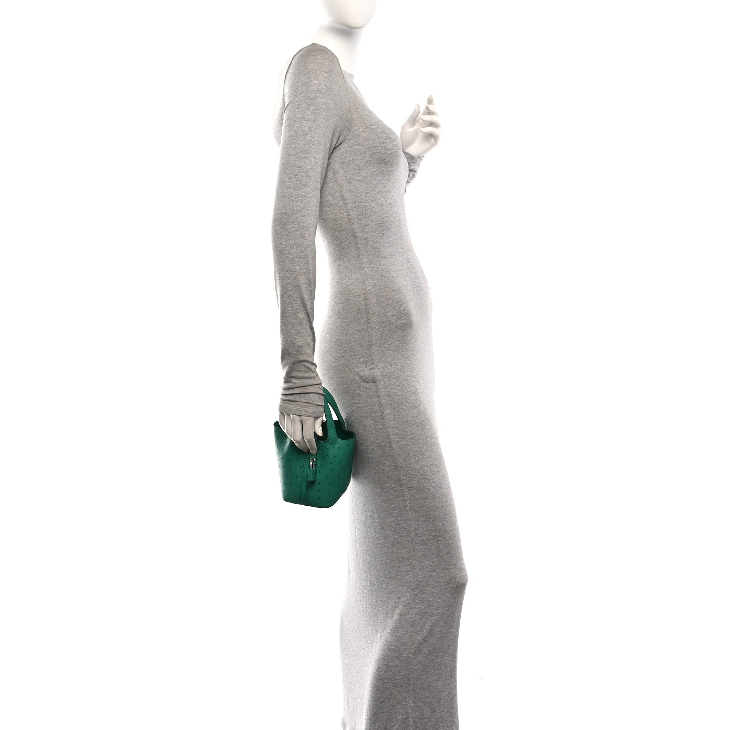 Ostrich Micro Picotin Lock Vert Vertigo — view 2