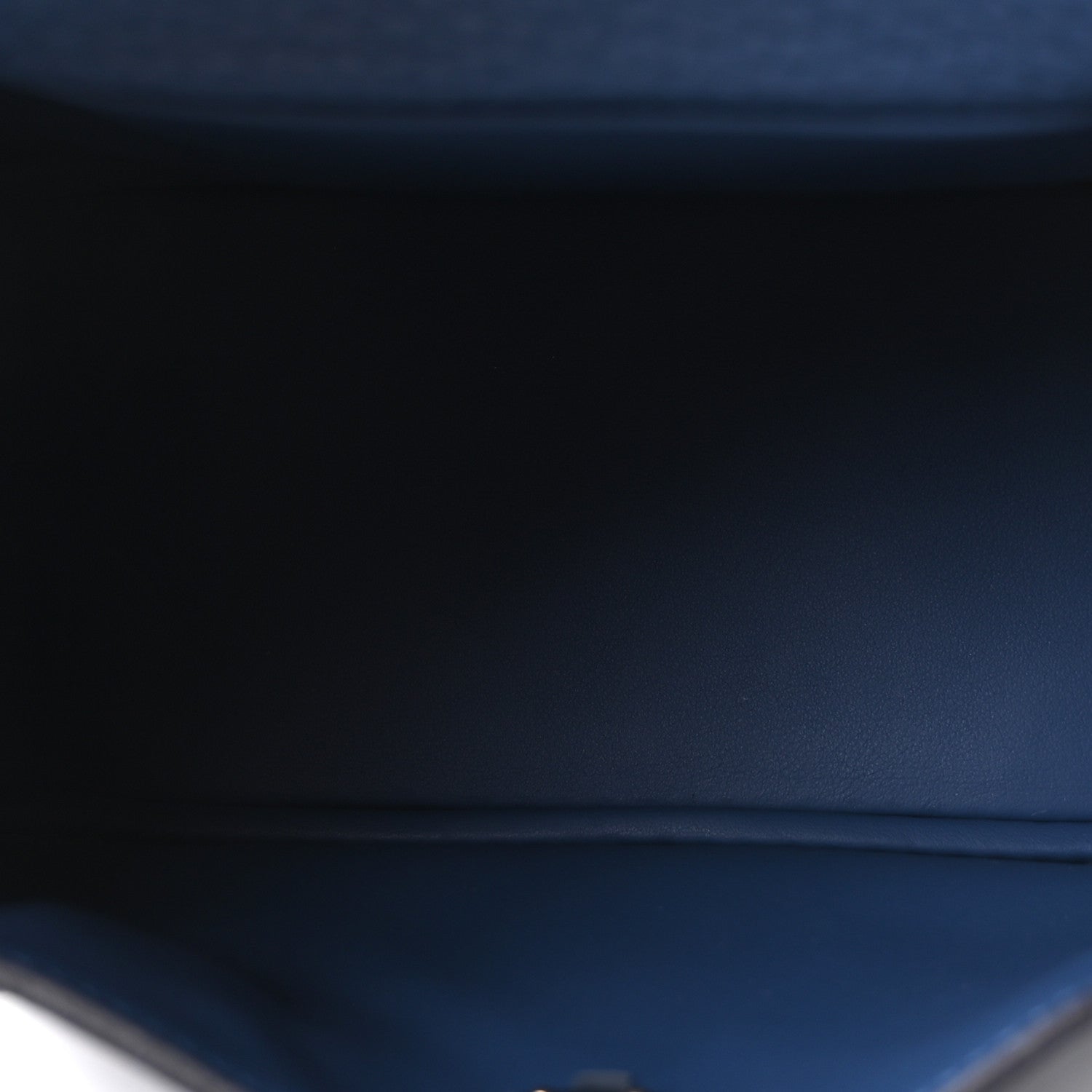 Taurillon Clemence Mini Lindy 20 Bleu Tie — view 5