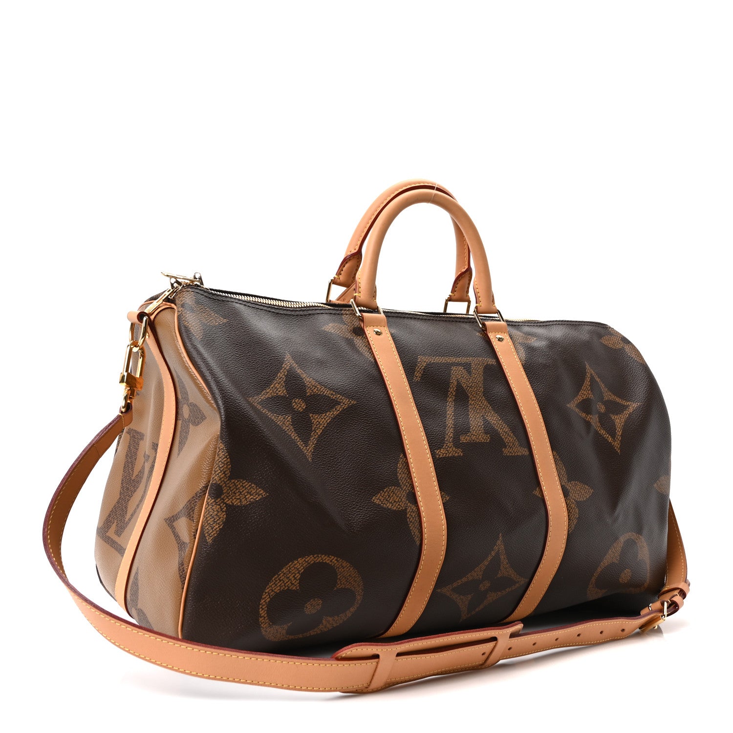 Reverse Monogram Giant Keepall Bandouliere 50 — view 2
