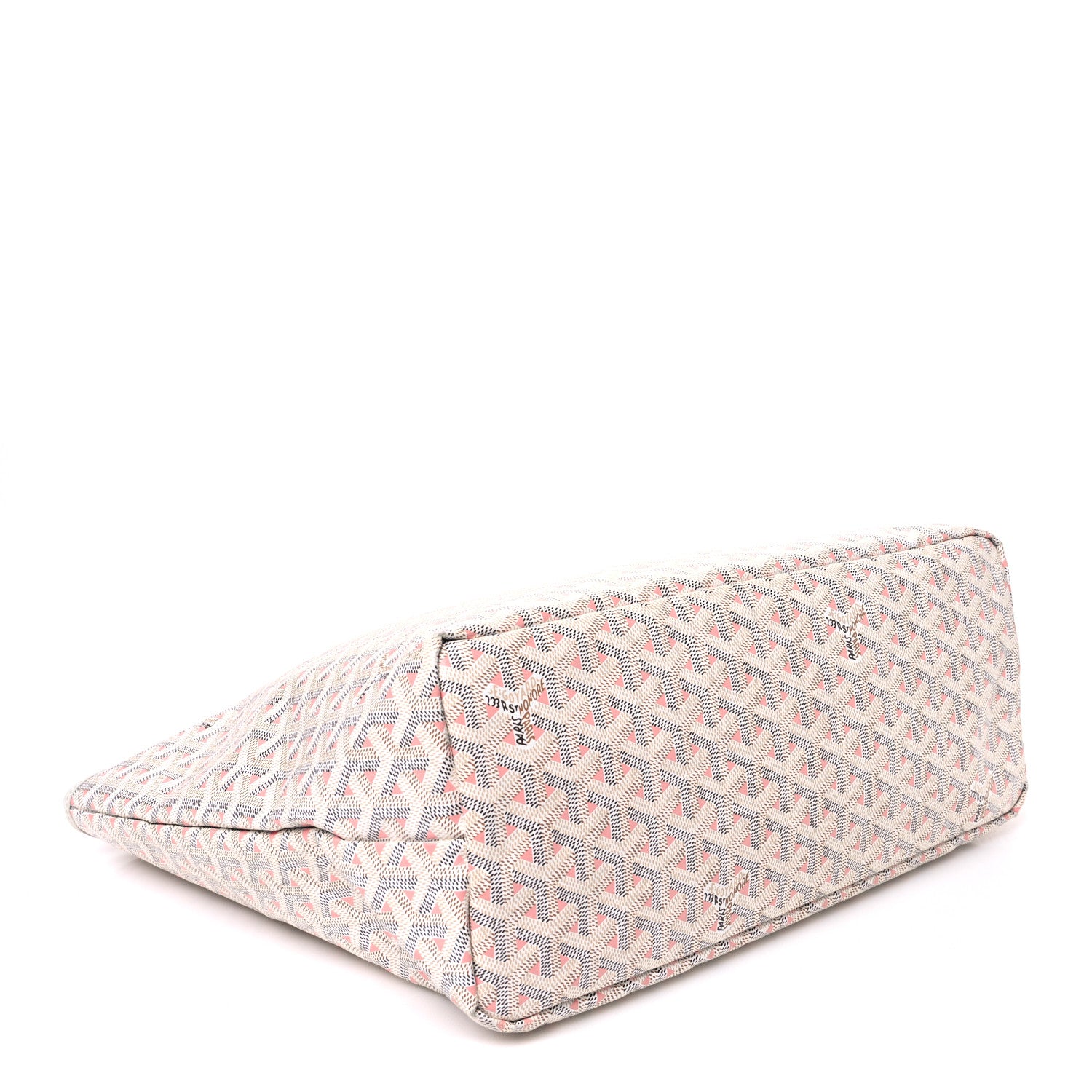 Goyardine Saint Louis Claire Voie PM White Pink — view 4