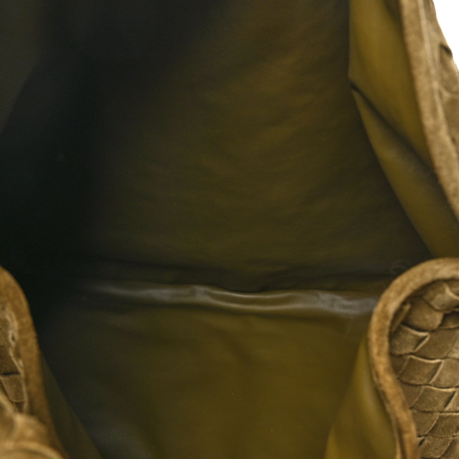 Suede Intrecciato Large Hop Mud — view 5