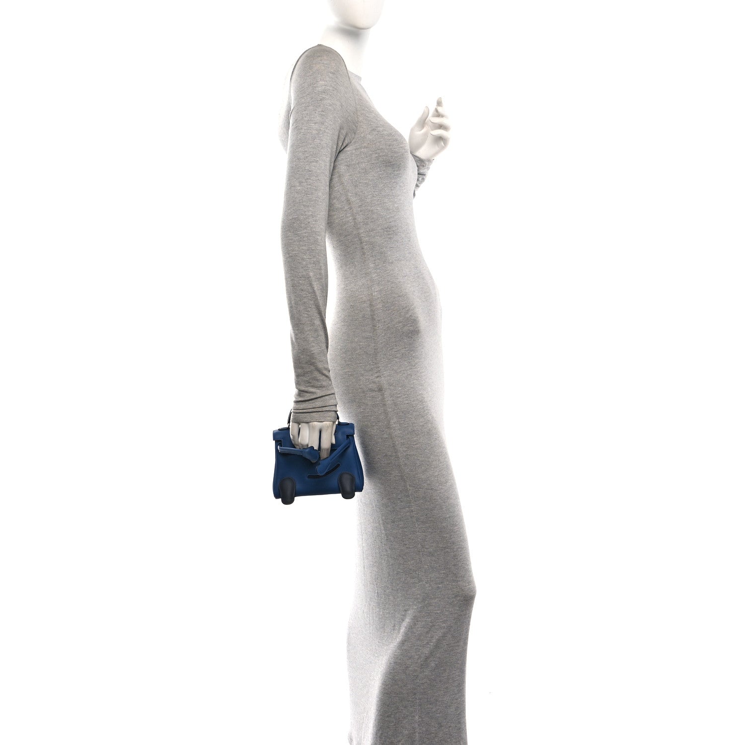 Swift Quelle Idole Kelly Doll Handbag Bleu Tie Caban — view 2