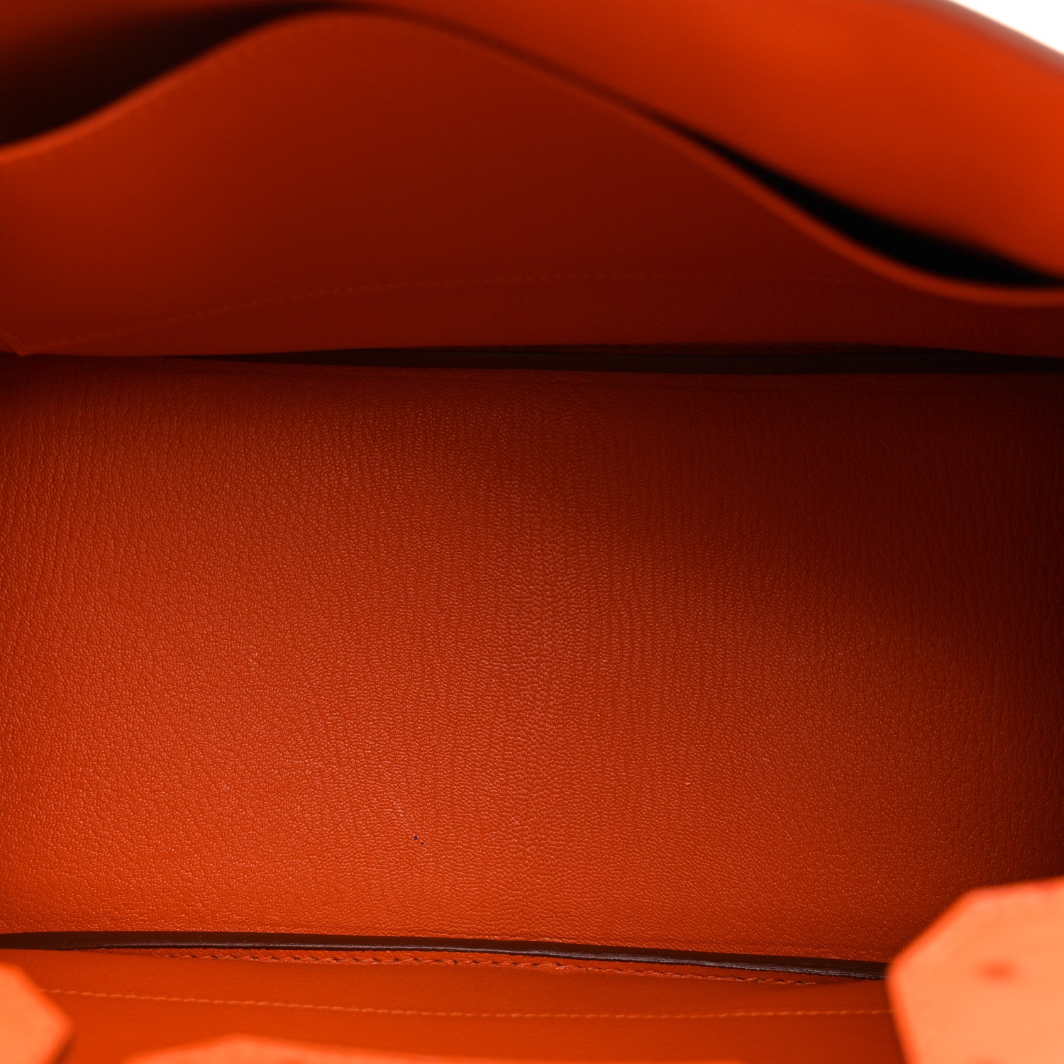 Ostrich Birkin 30 Orange — view 5
