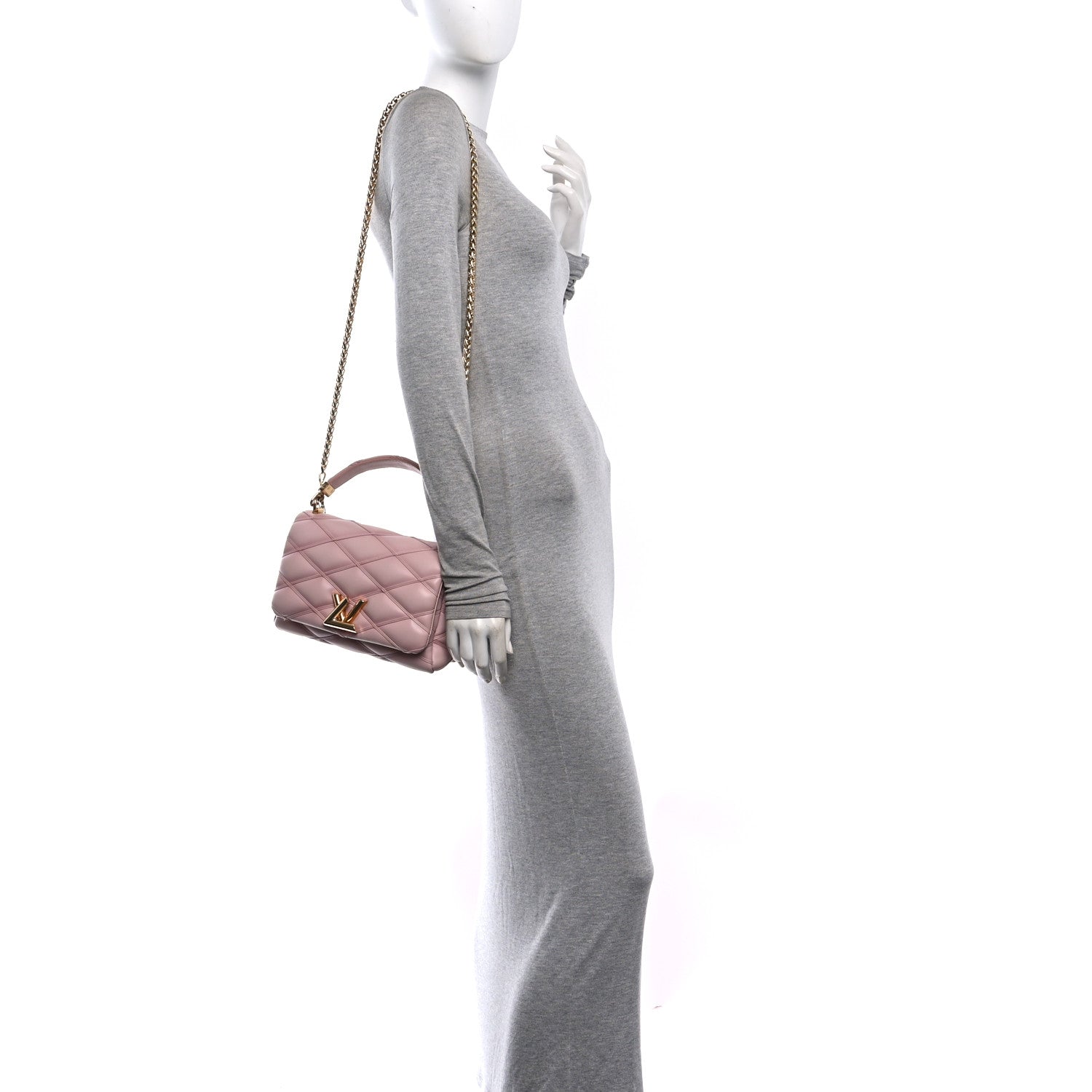 Lambskin Malletage Top Handle GO-14 MM Rosabella — view 2