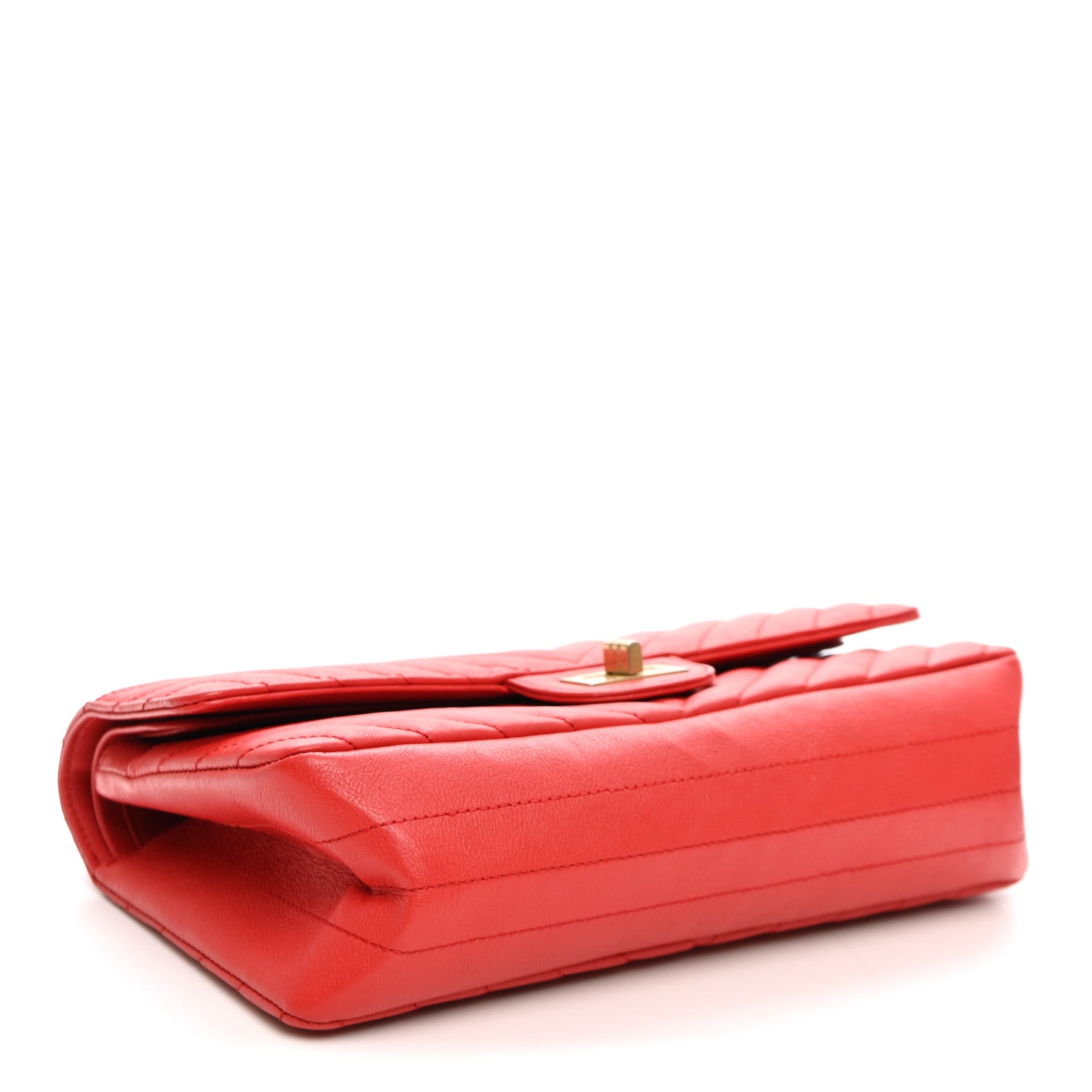 Sheepskin Chevron Quilted 2.55 Reissue 225 Flap Red — view 4