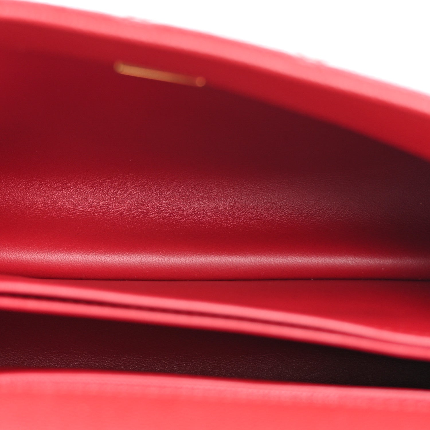 Caviar Quilted Mini Coco Handle Flap Red — view 5