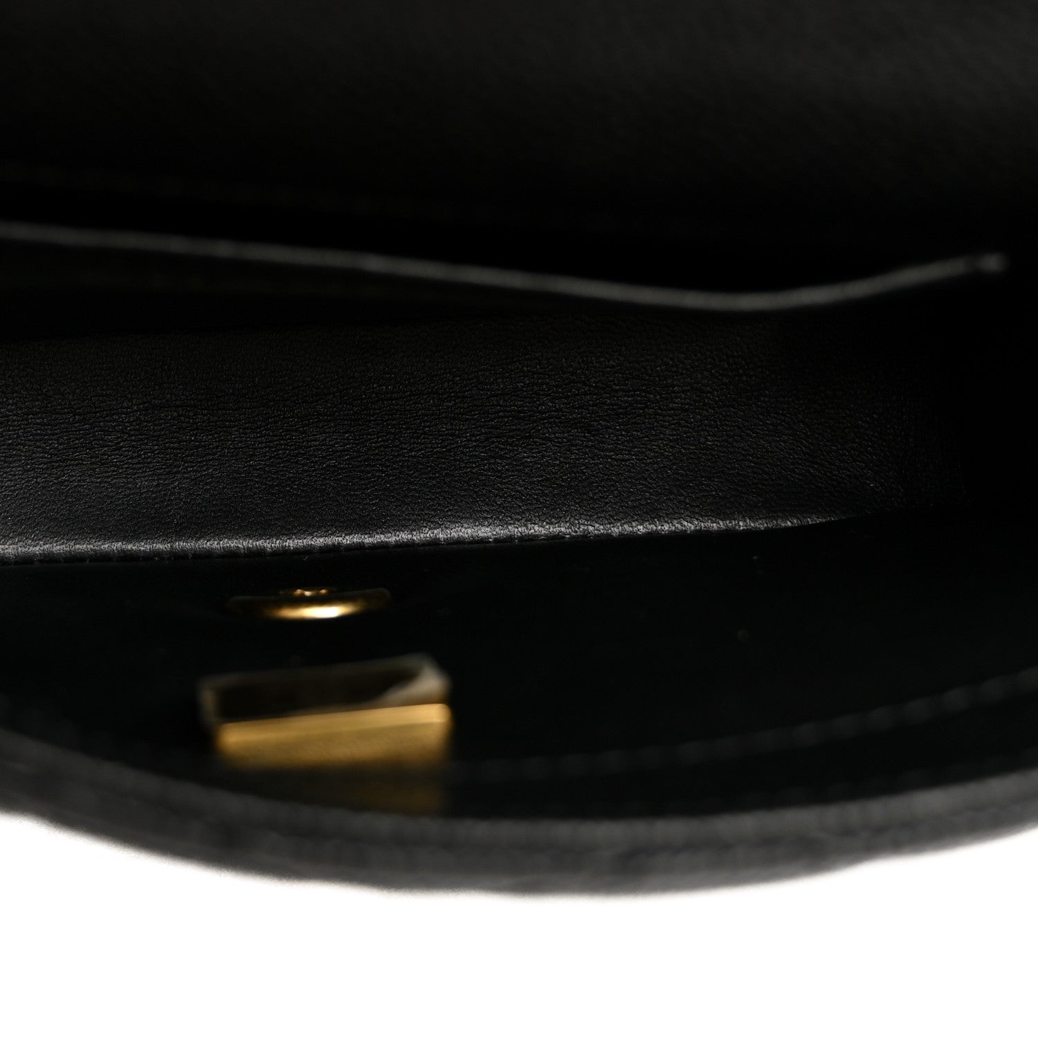 Caviar Quilted Mini Sweetheart Rectangular Flap Black — view 5