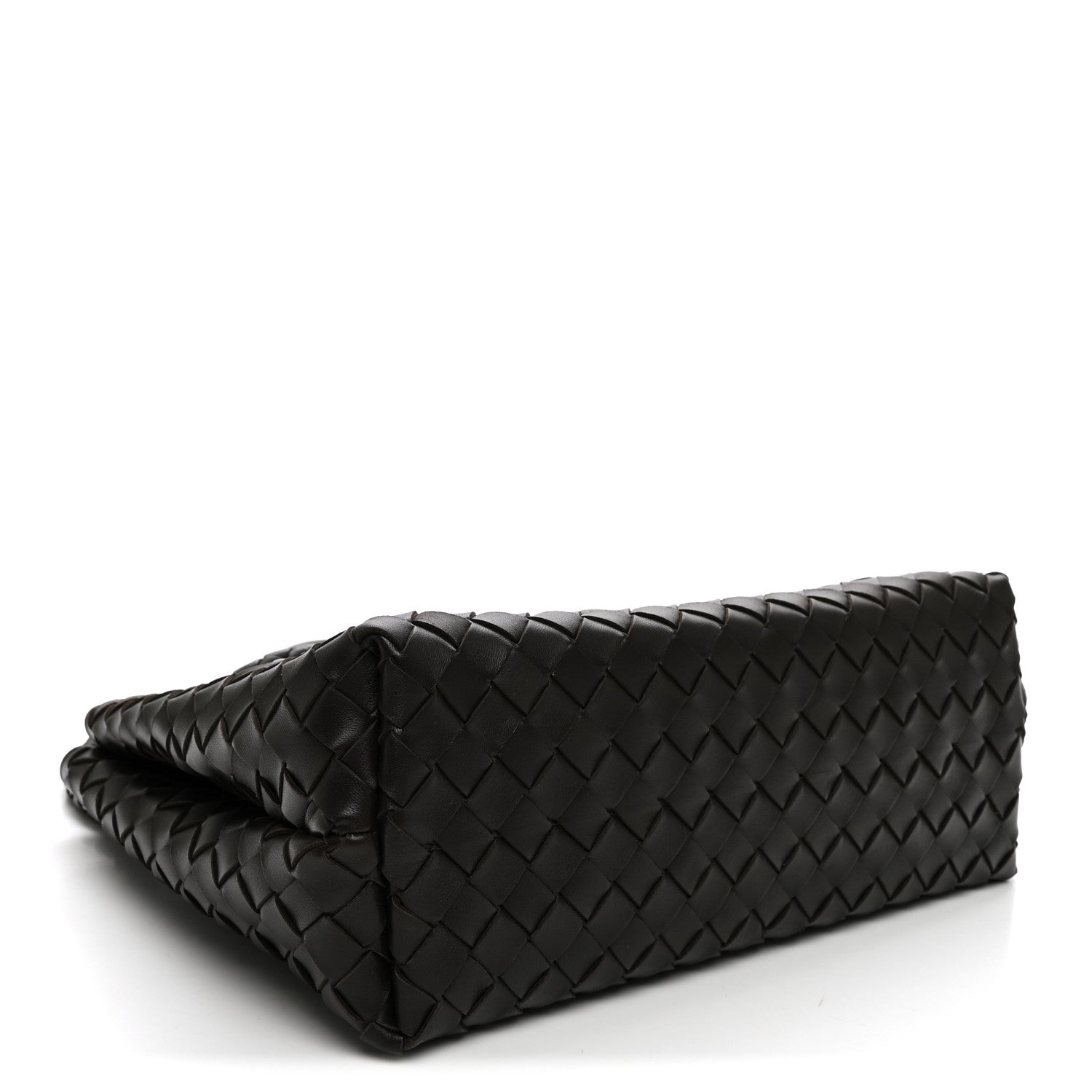 Nappa Intrecciato Medium Andiamo Shoulder Bag Fondant — view 4