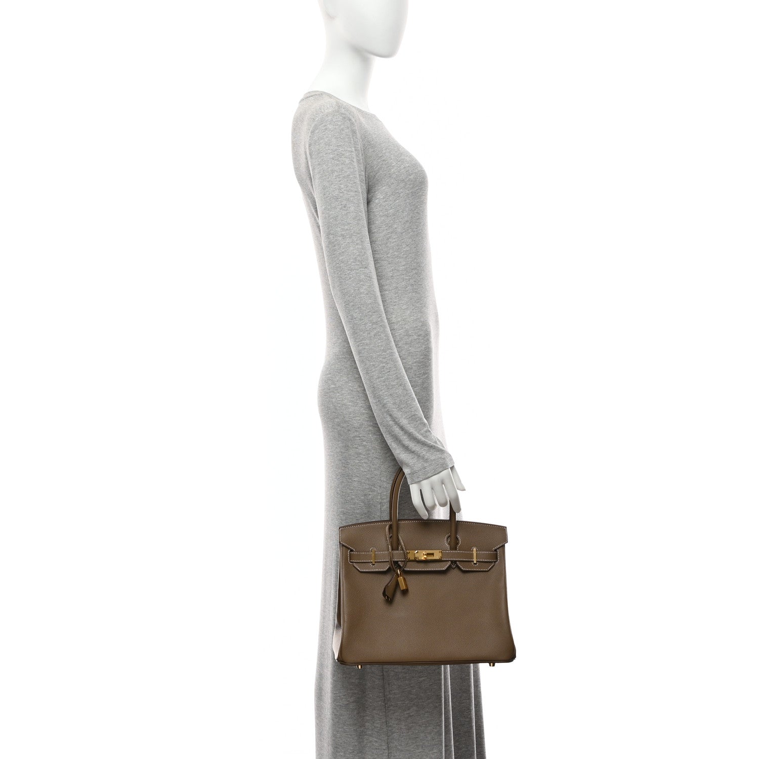 Epsom BIRKIN 30 Etoupe — view 2