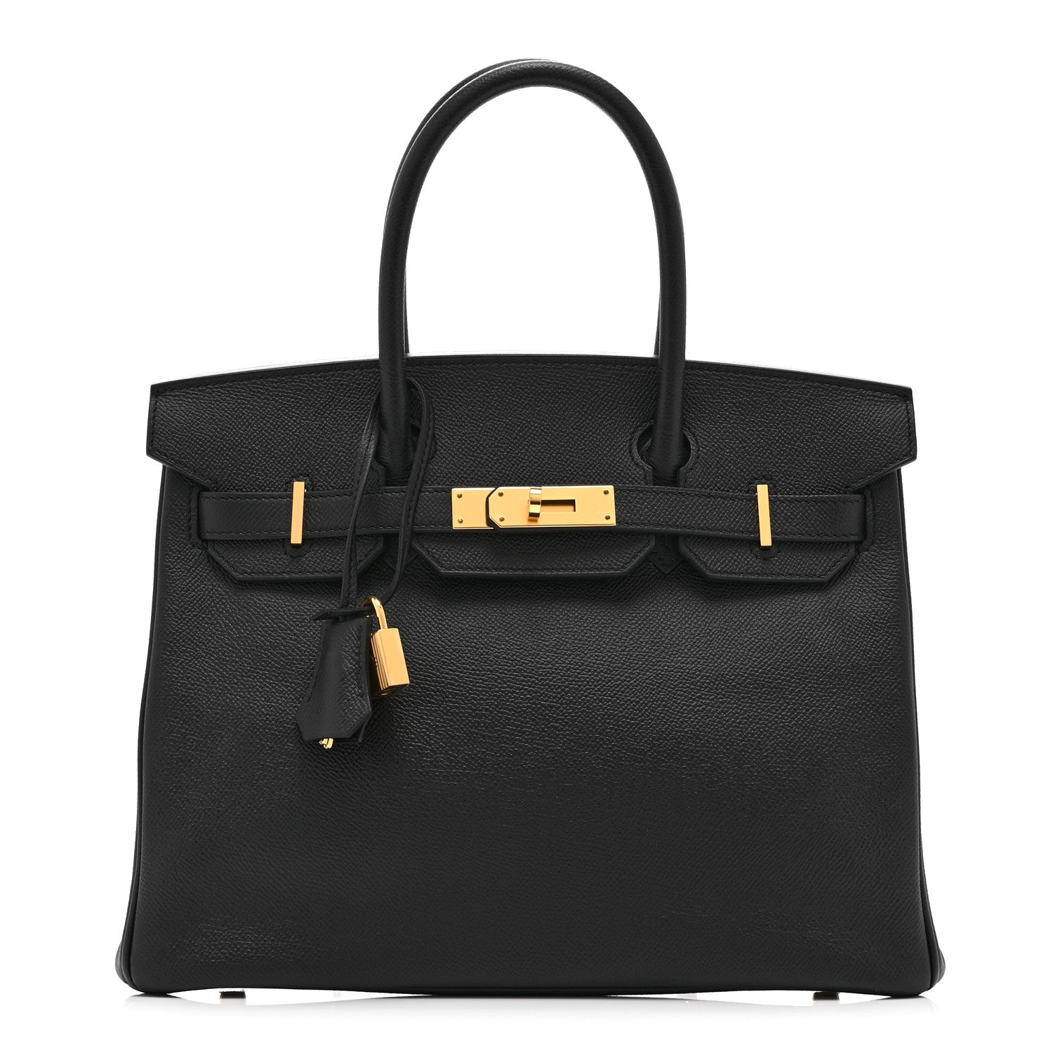 Epsom Birkin 30 Black