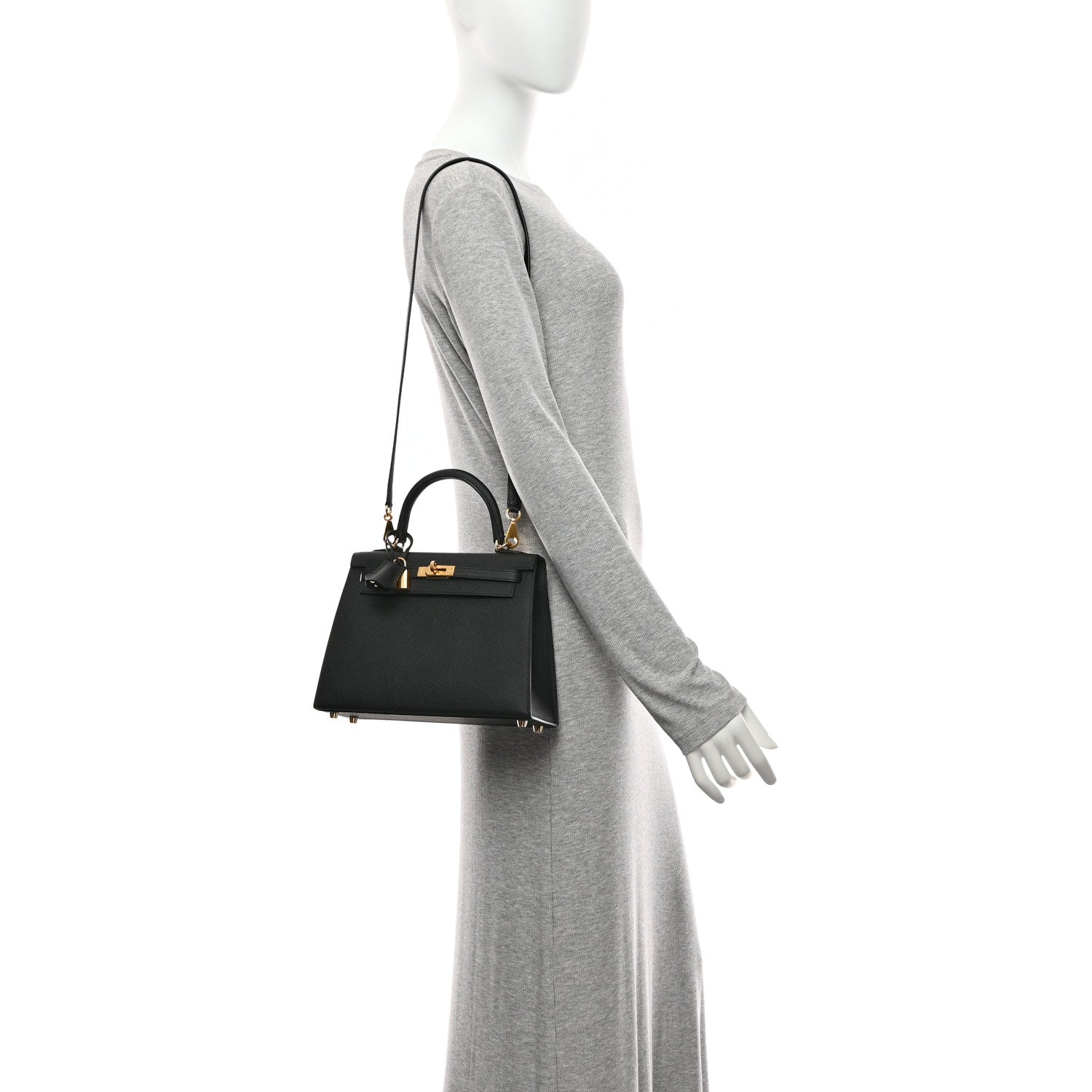Epsom Kelly Sellier 25 Black — view 2