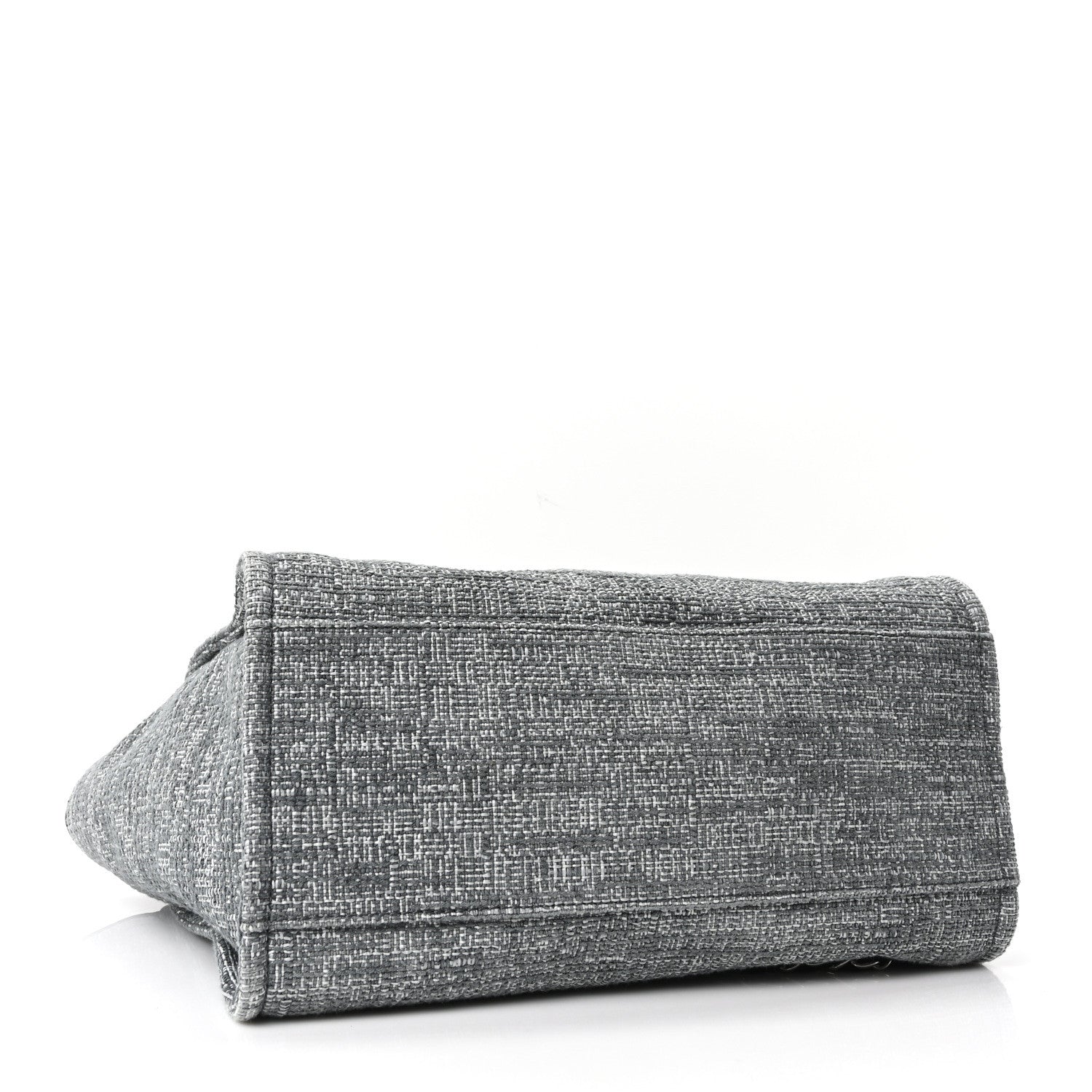 Canvas Medium Deauville Tote Charcoal — view 4