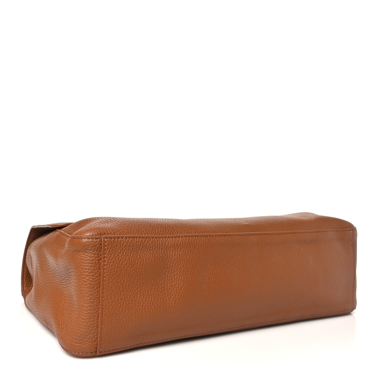 Grained Calfskin Souplissimo Maxi Flap Camel — view 4