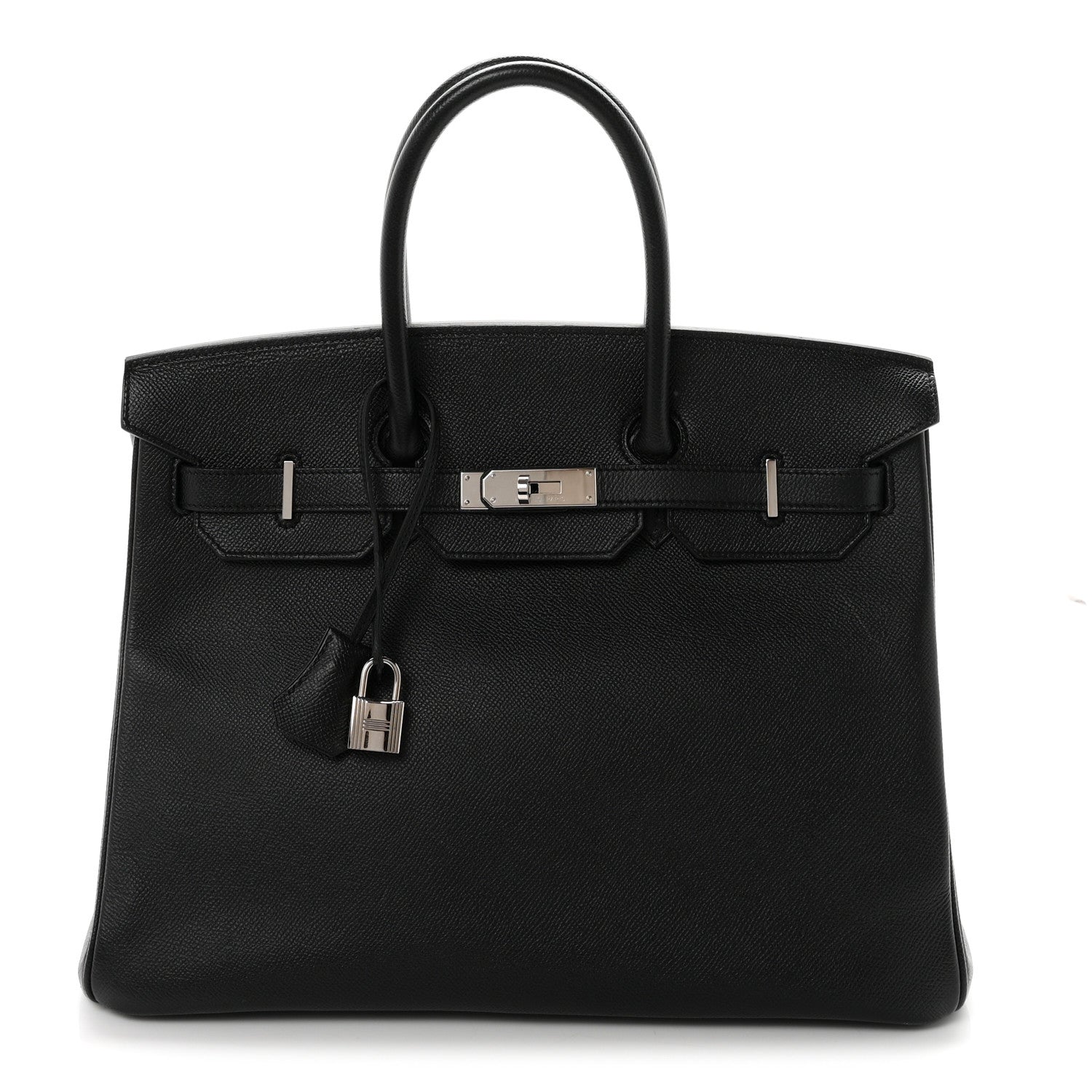 Epsom Birkin 35 Black