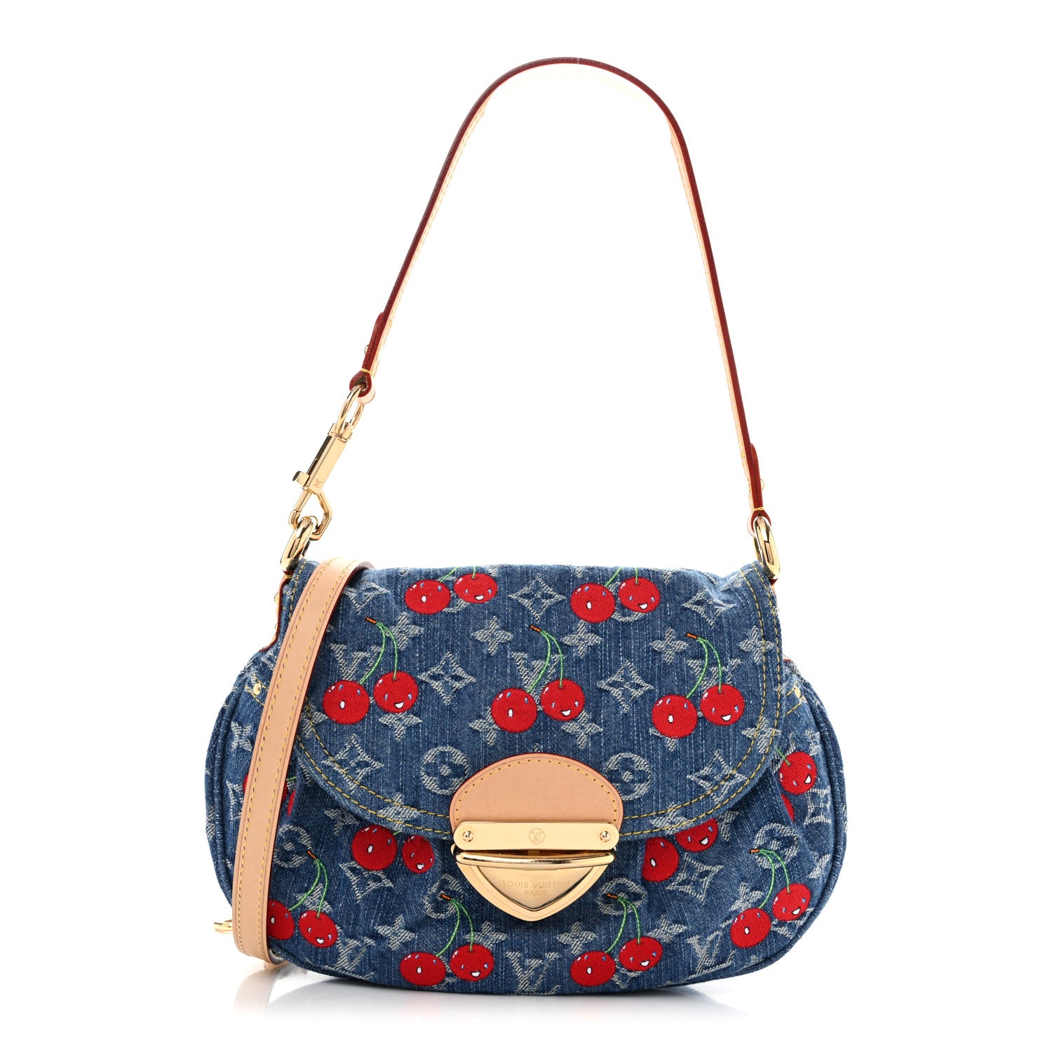 LV X TM Monogram Denim Cerises Sunset