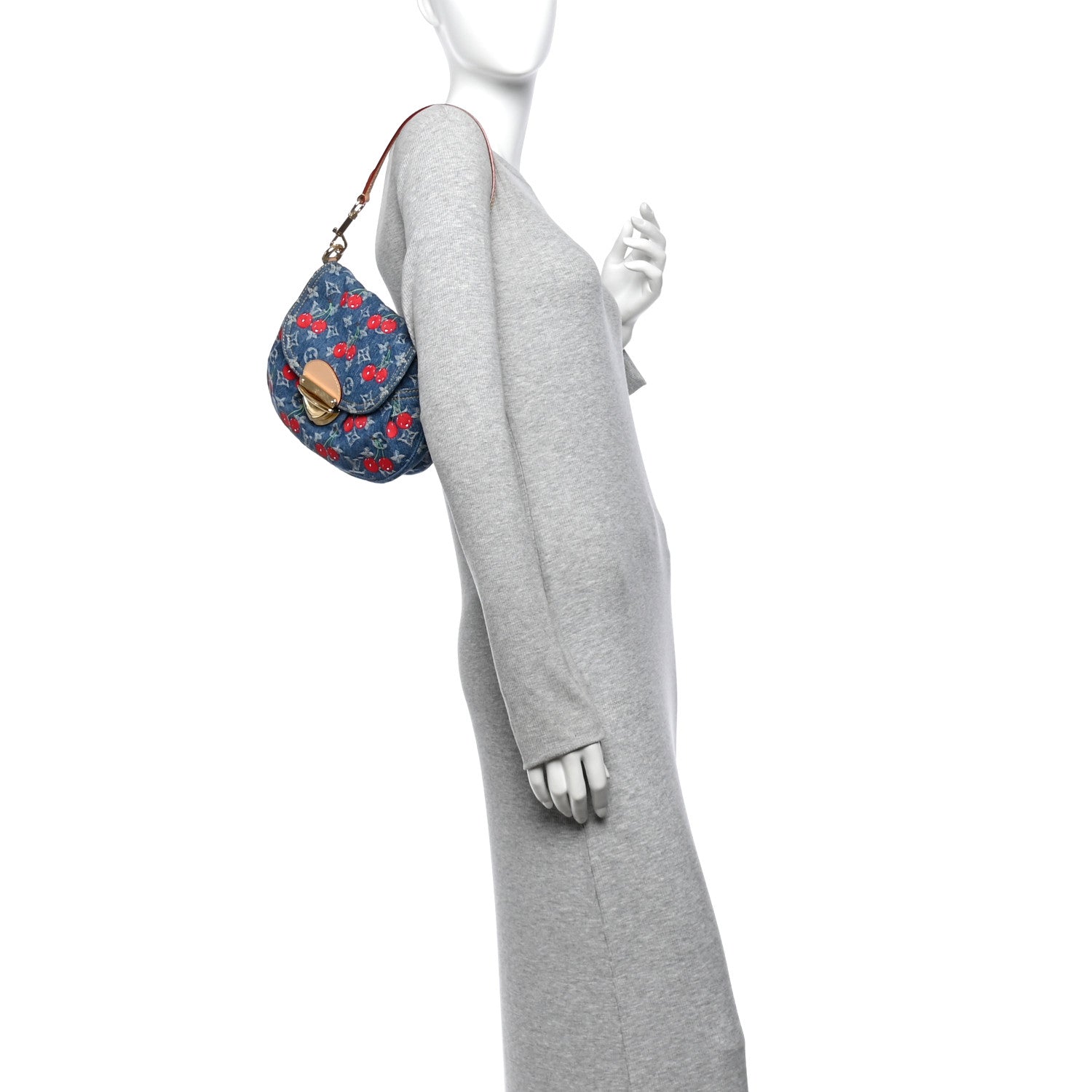 LV X TM Monogram Denim Cerises Sunset — view 2