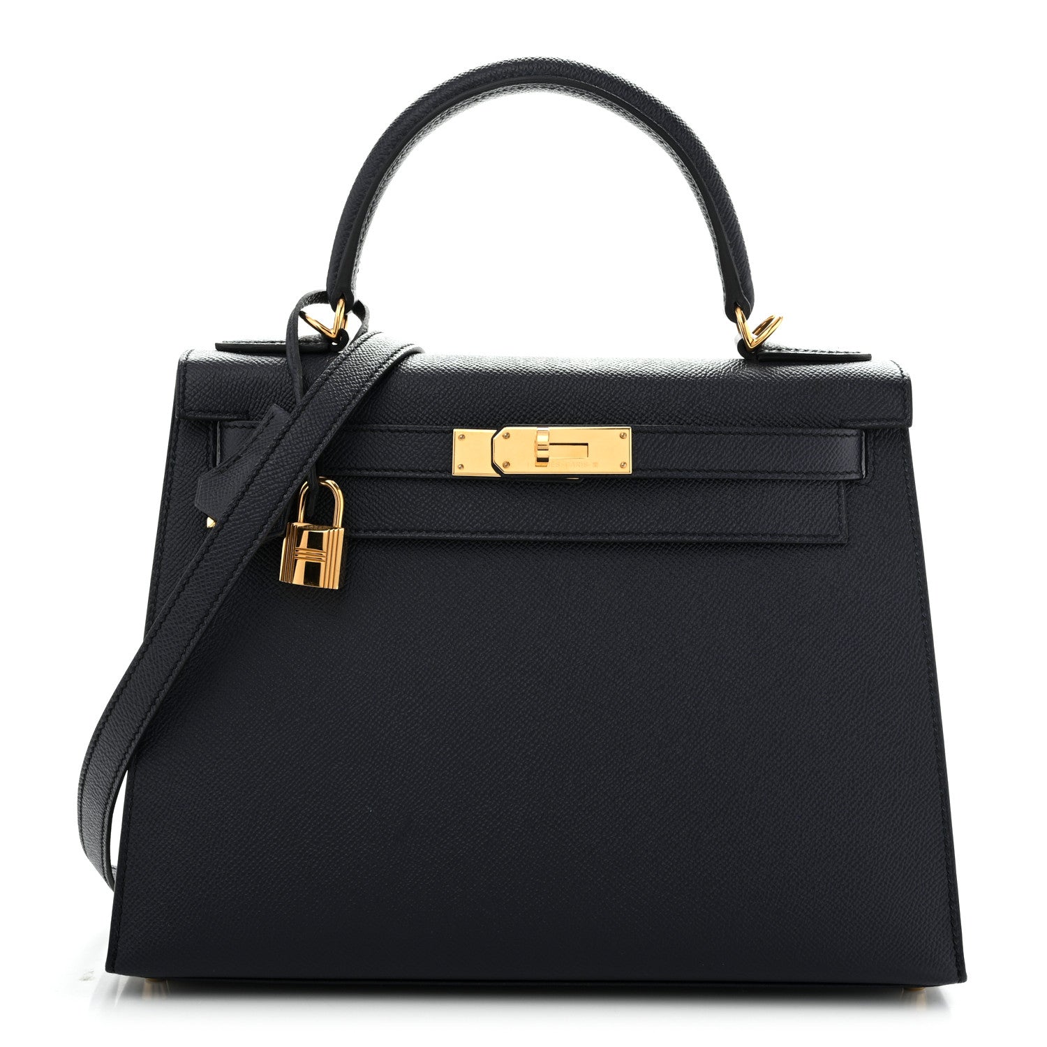 Epsom Kelly Sellier 28 Bleu Indigo