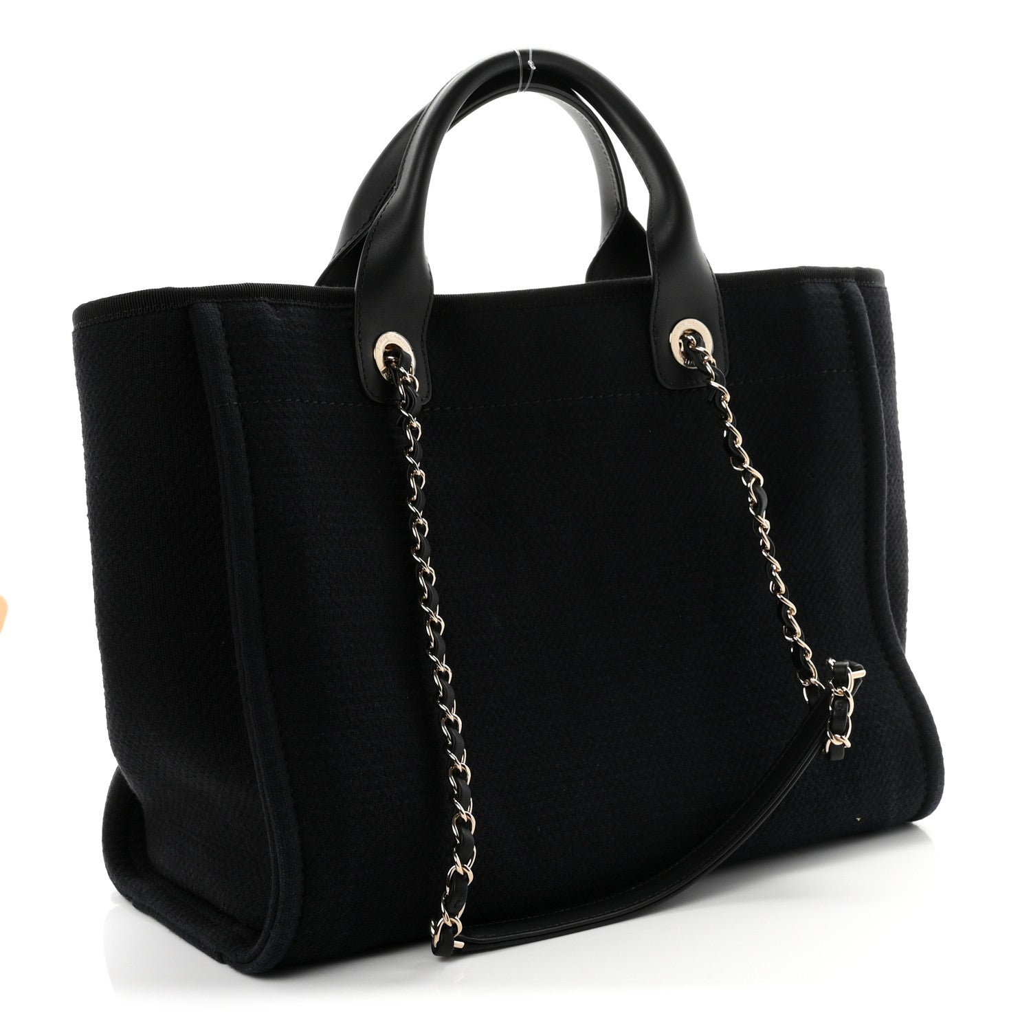 Mixed Fibers Small Deauville Tote Black — view 4