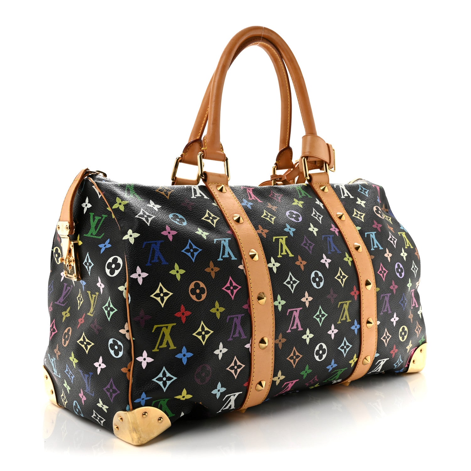 Monogram Multicolor Keepall 45 Black — view 2