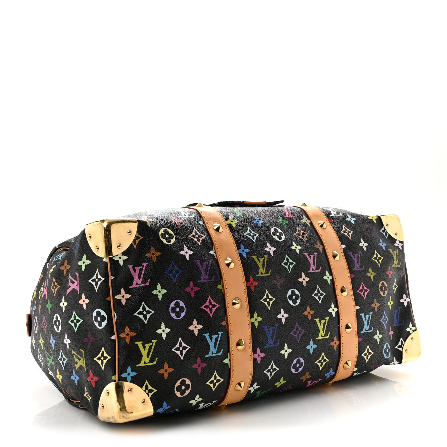 Monogram Multicolor Keepall 45 Black — view 3